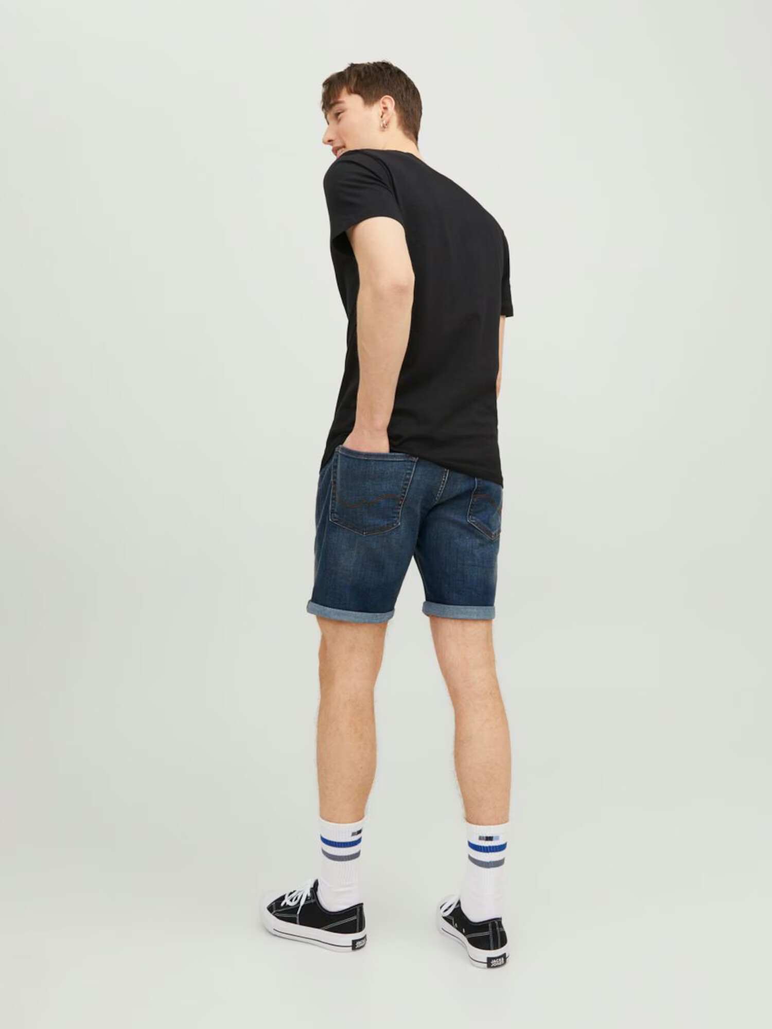 JACK & JONES Kavbojke 'Rick' moder denim - Pepit.si