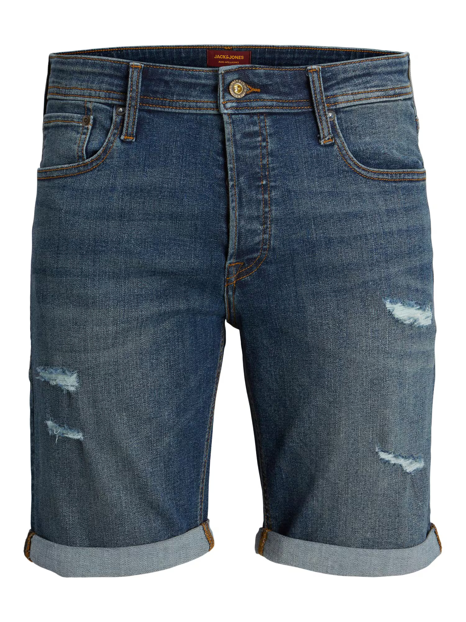 JACK & JONES Kavbojke 'RICK' moder denim - Pepit.si