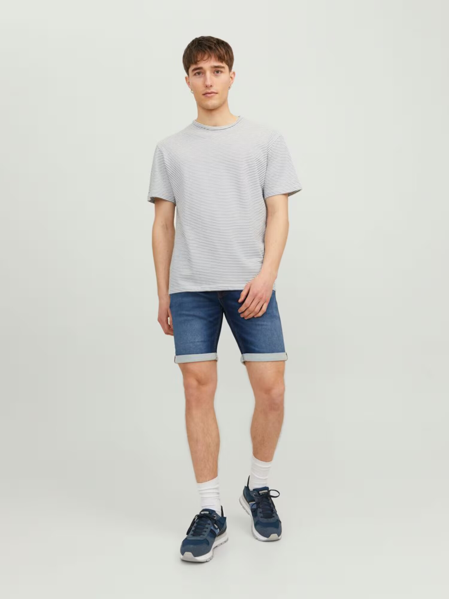 JACK & JONES Kavbojke 'Rick' moder denim / temno modra - Pepit.si