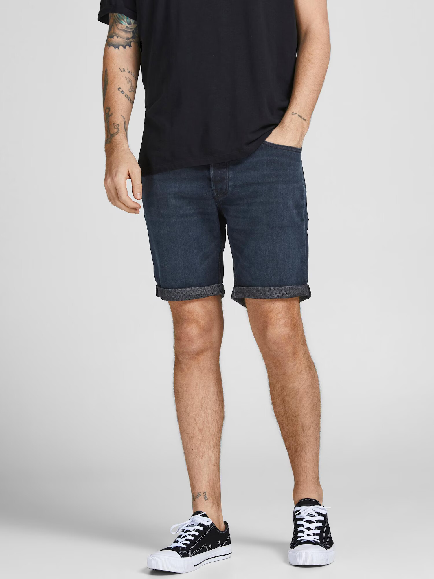 JACK & JONES Kavbojke 'Rick' temno modra - Pepit.si