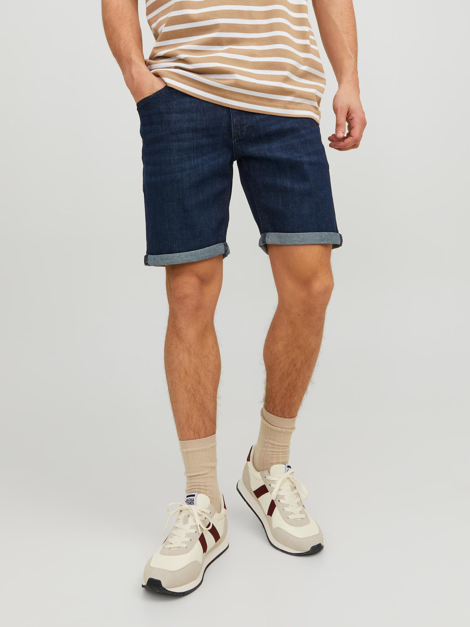 JACK & JONES Kavbojke 'Rick' temno modra - Pepit.si