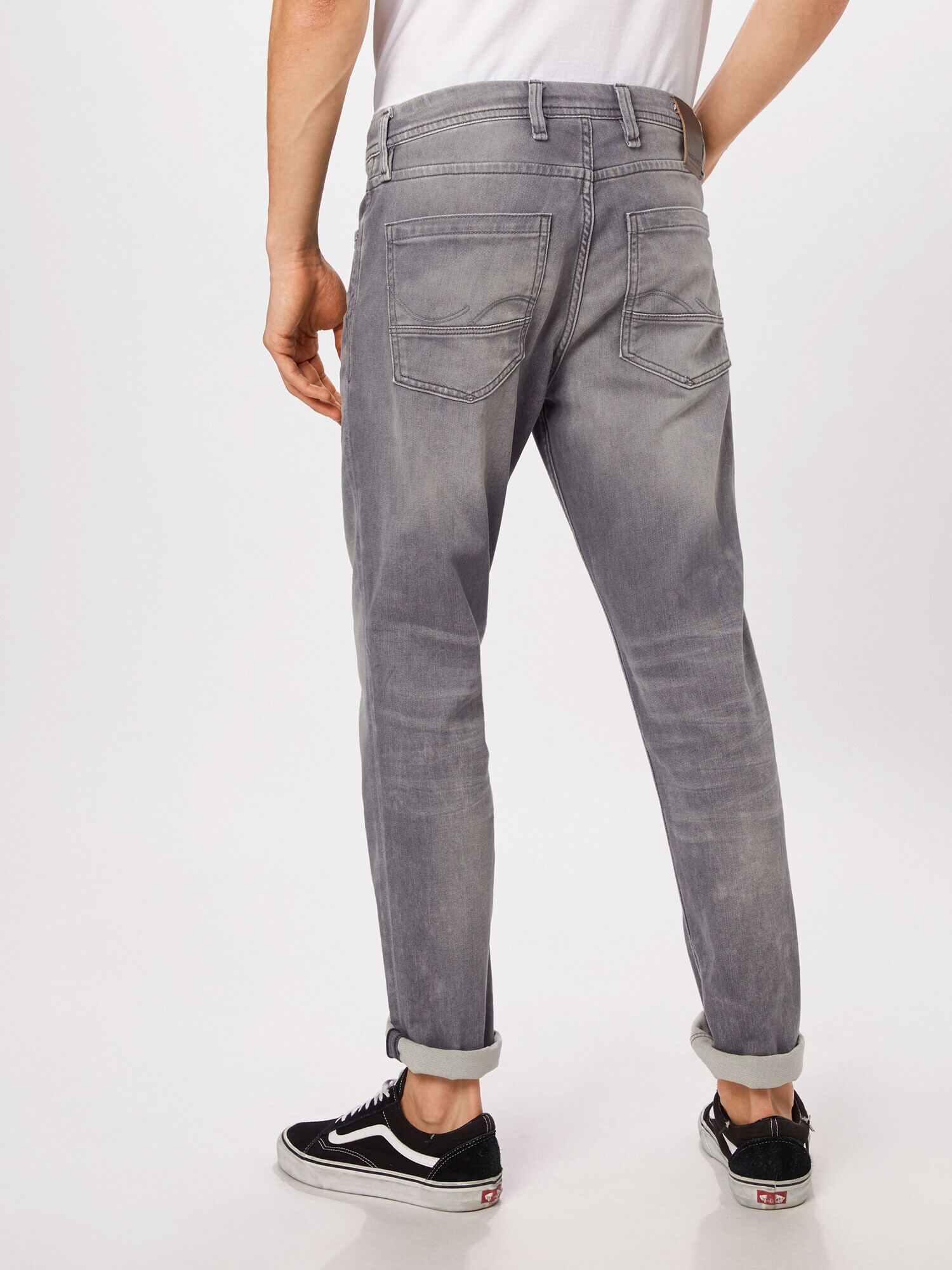 JACK & JONES Kavbojke 'Tim Leon' siv denim - Pepit.si