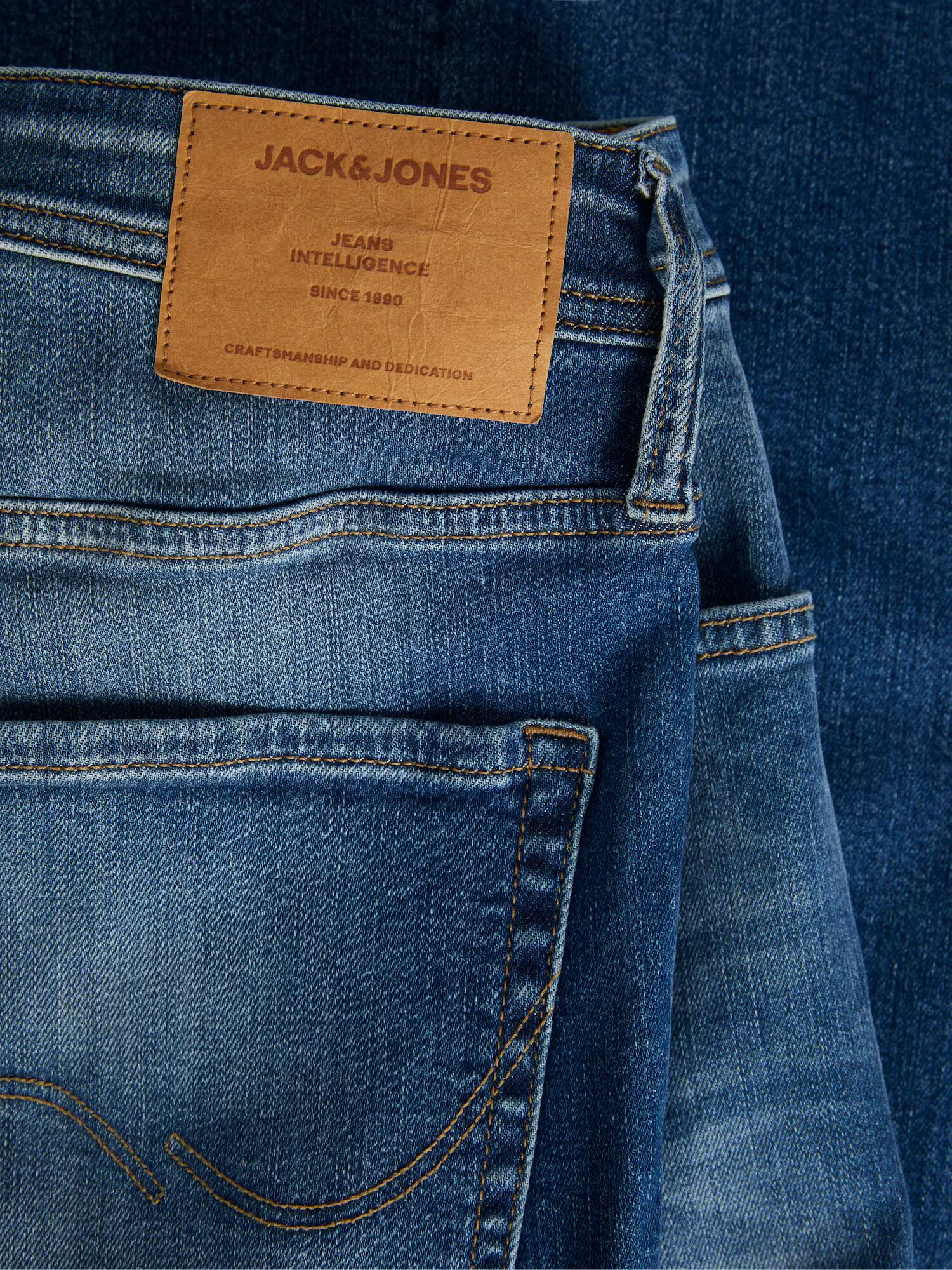 JACK & JONES Kavbojke 'TIM' moder denim - Pepit.si