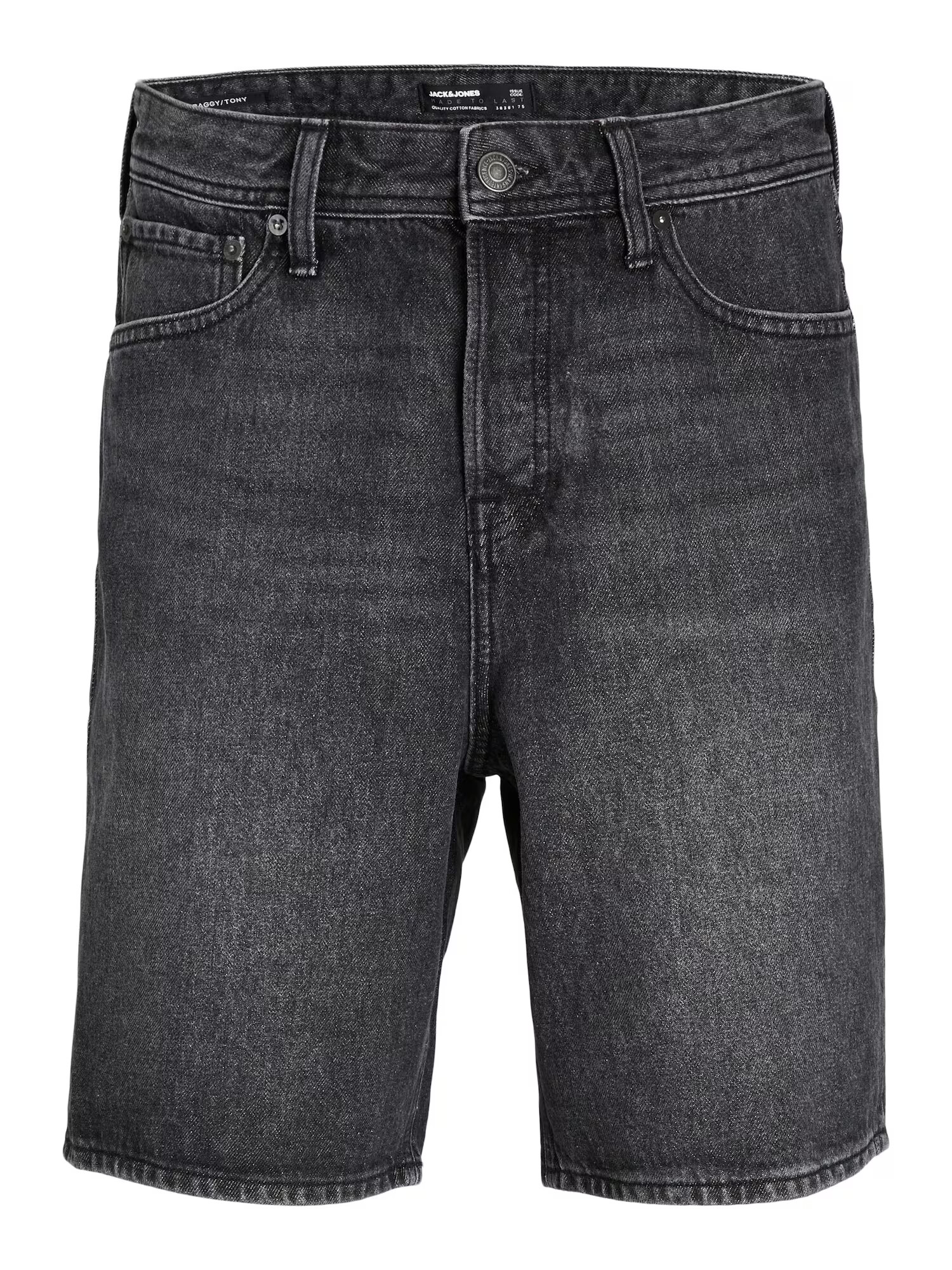 JACK & JONES Kavbojke 'Tony' črn denim - Pepit.si