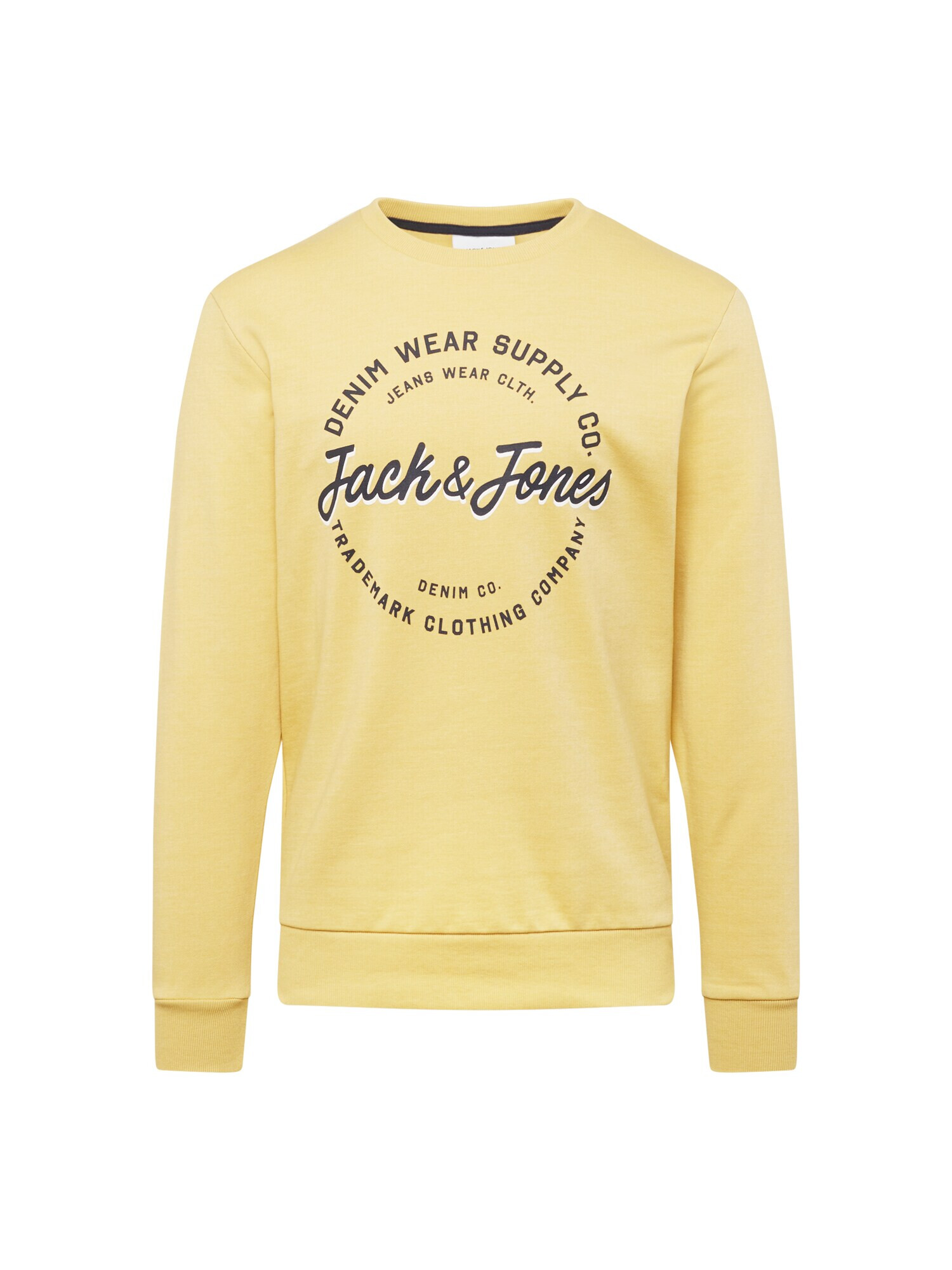 JACK & JONES Majica 'ANDY' mornarska / svetlo rumena - Pepit.si