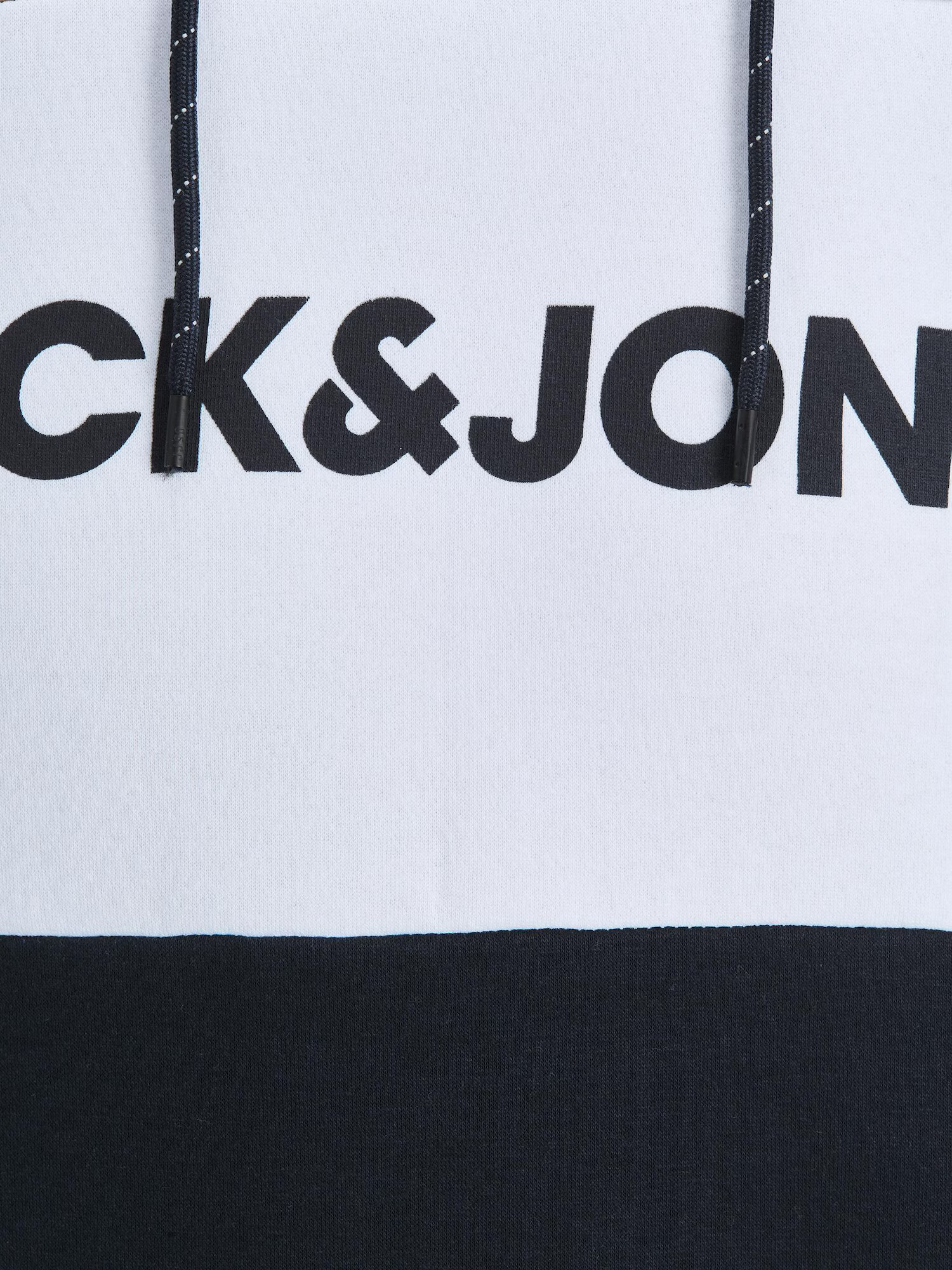 JACK & JONES Majica temno bež / črna / bela - Pepit.si