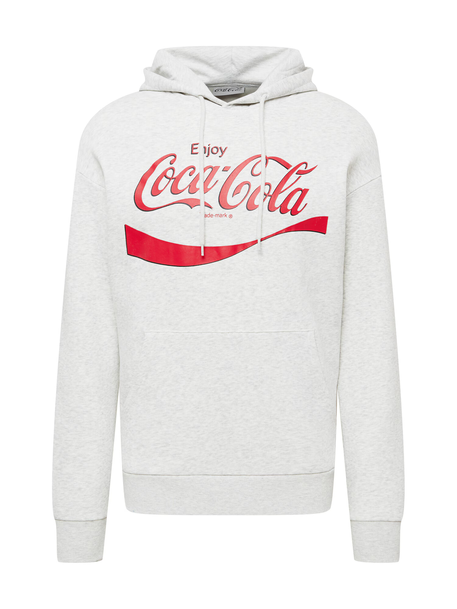 JACK & JONES Majica 'COCA COLA' rdeča / pegasto bela - Pepit.si