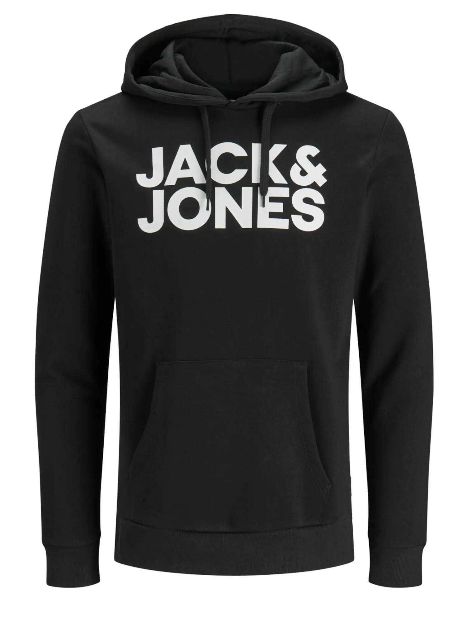 JACK & JONES Majica črna / bela - Pepit.si