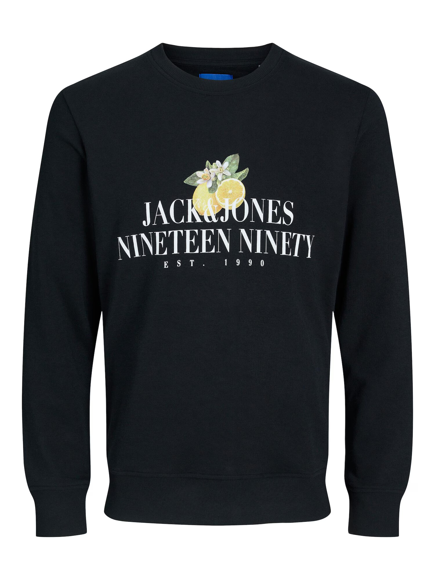 JACK & JONES Majica 'Flores' rumena / zelena / črna / bela - Pepit.si