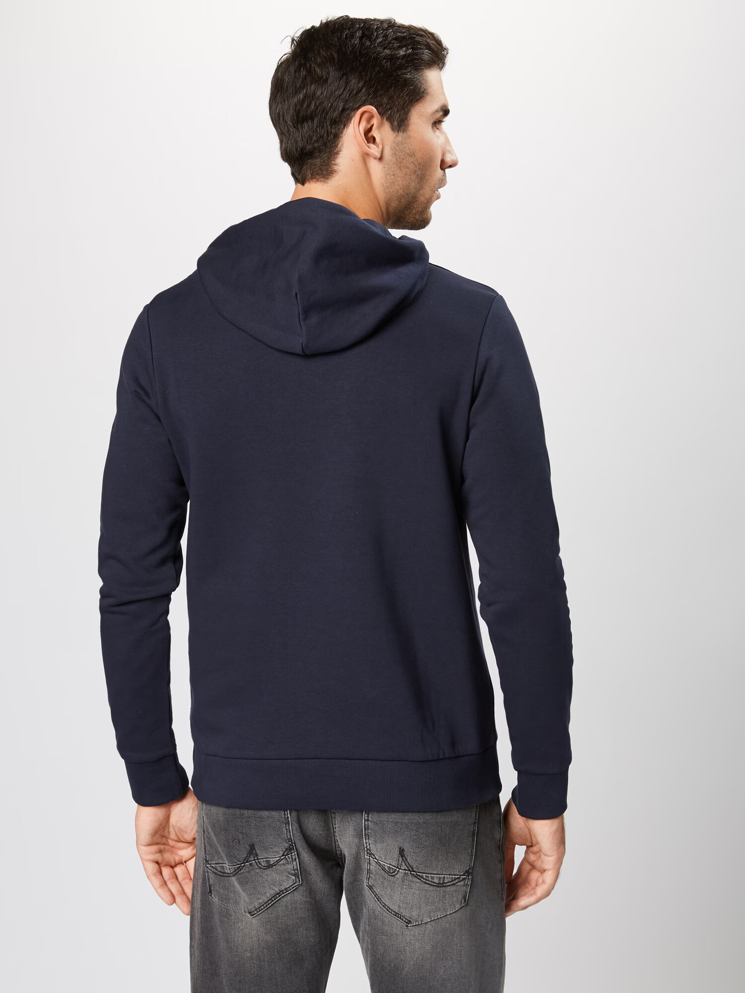 JACK & JONES Majica mornarska / bela - Pepit.si