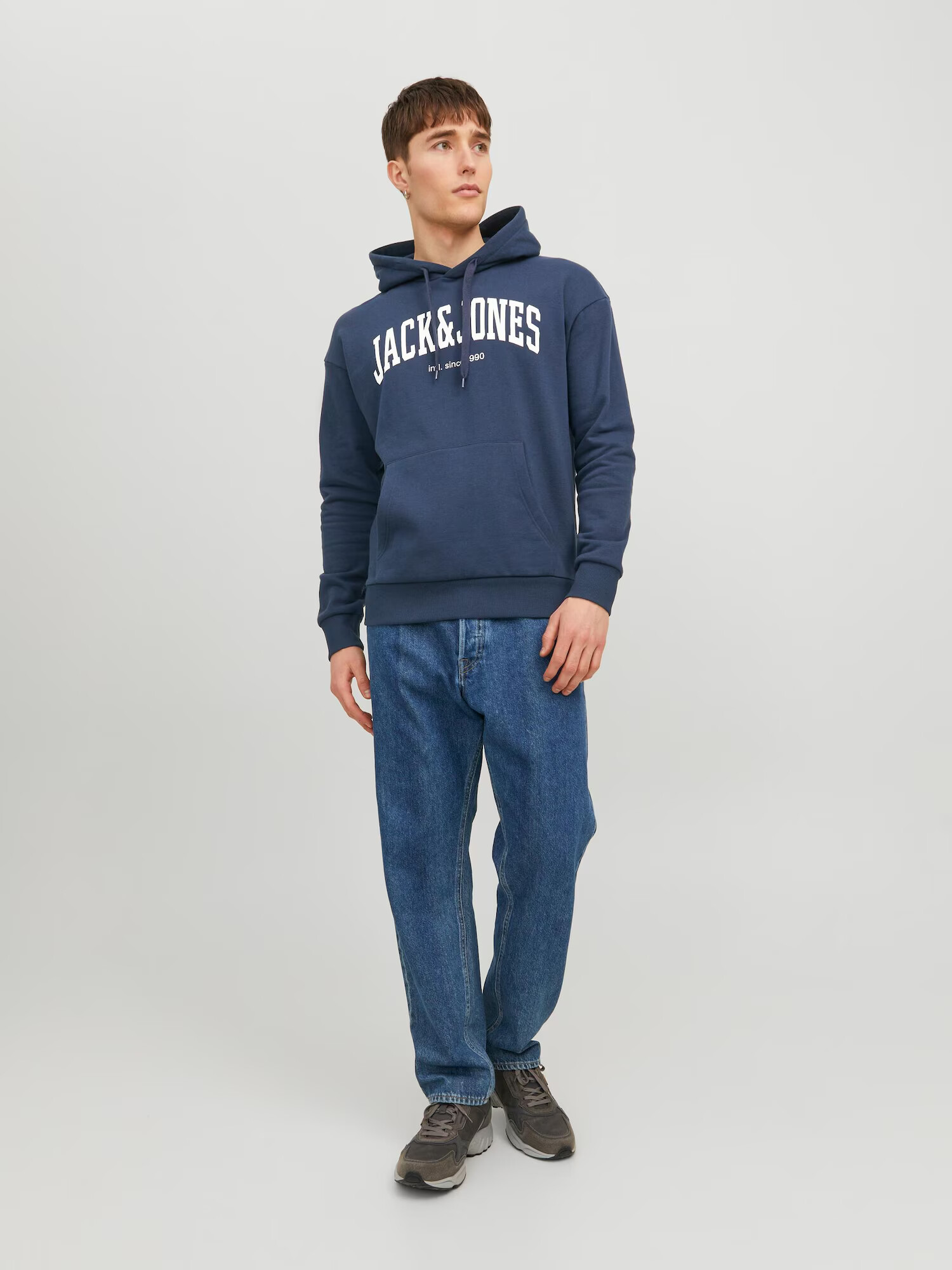 JACK & JONES Majica 'JOSH' mornarska - Pepit.si