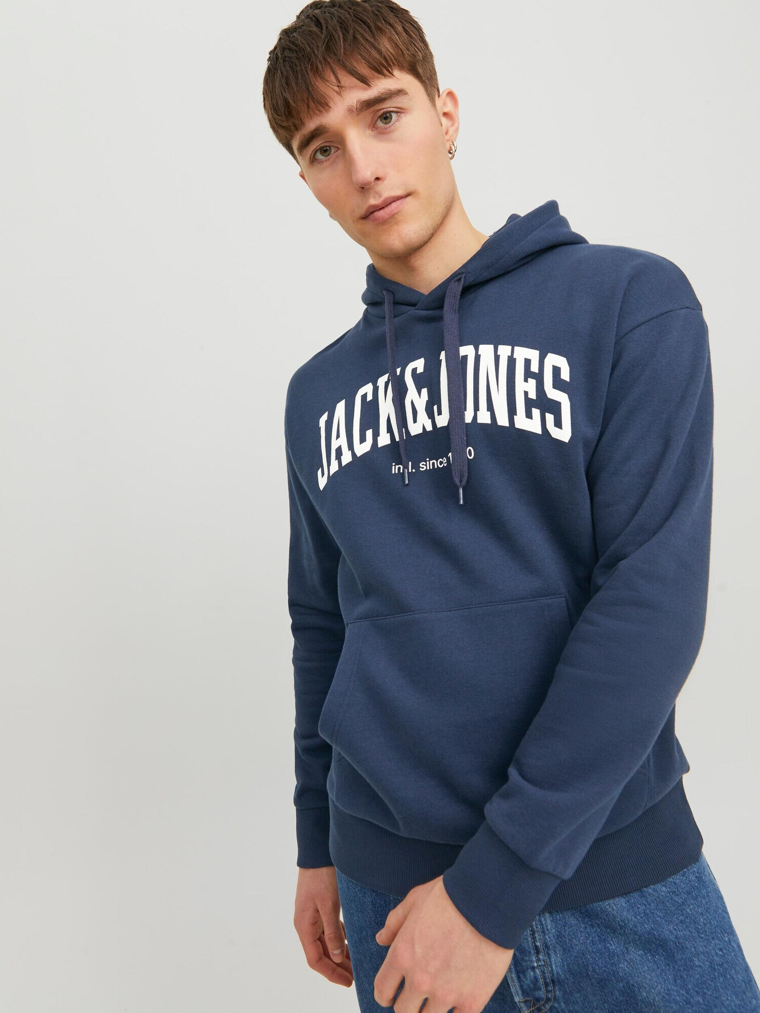 JACK & JONES Majica 'JOSH' mornarska - Pepit.si