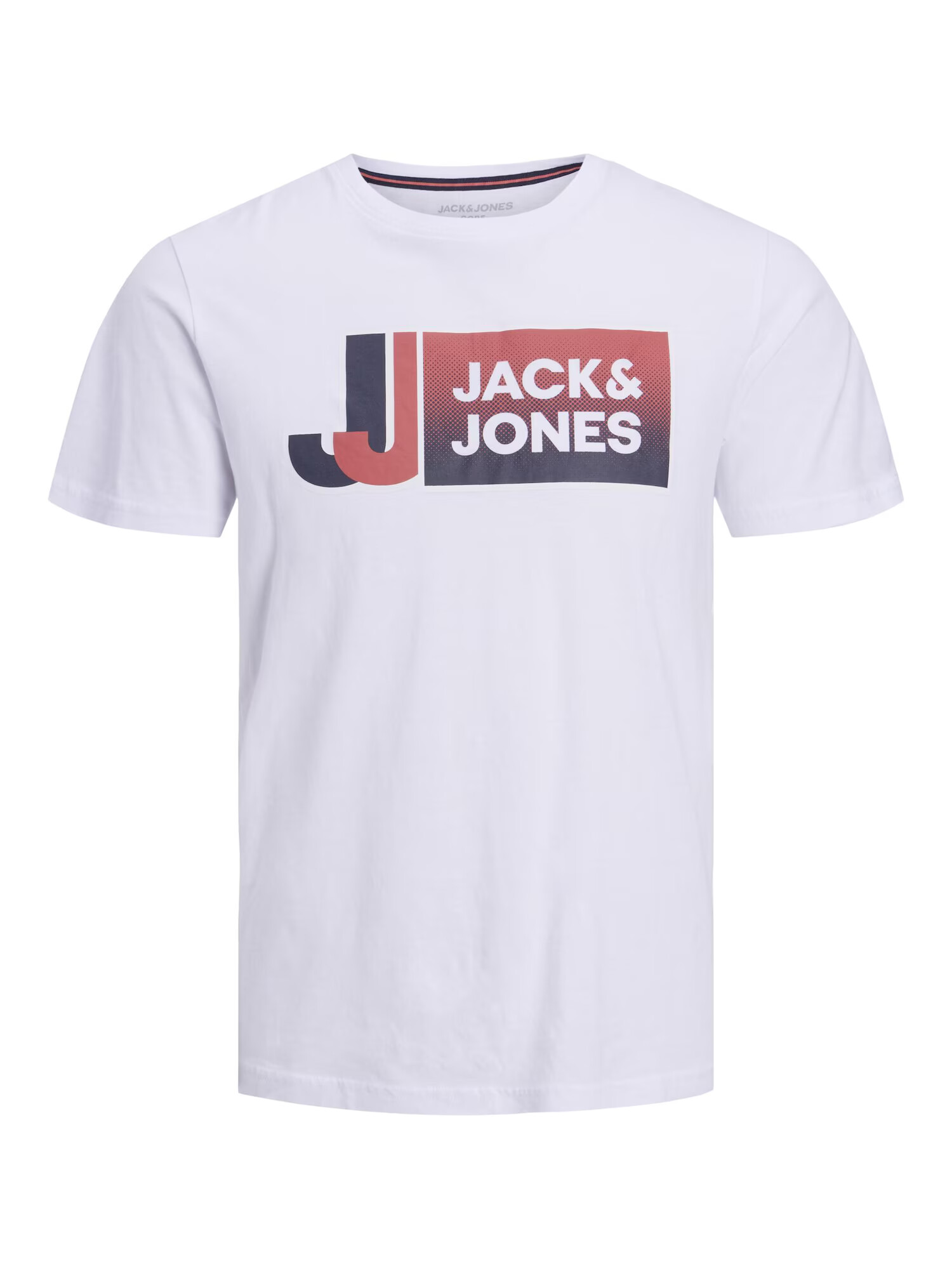 JACK & JONES Majica 'LOGAN' mornarska / rjava / rjasto rjava / siva / črna / bela - Pepit.si