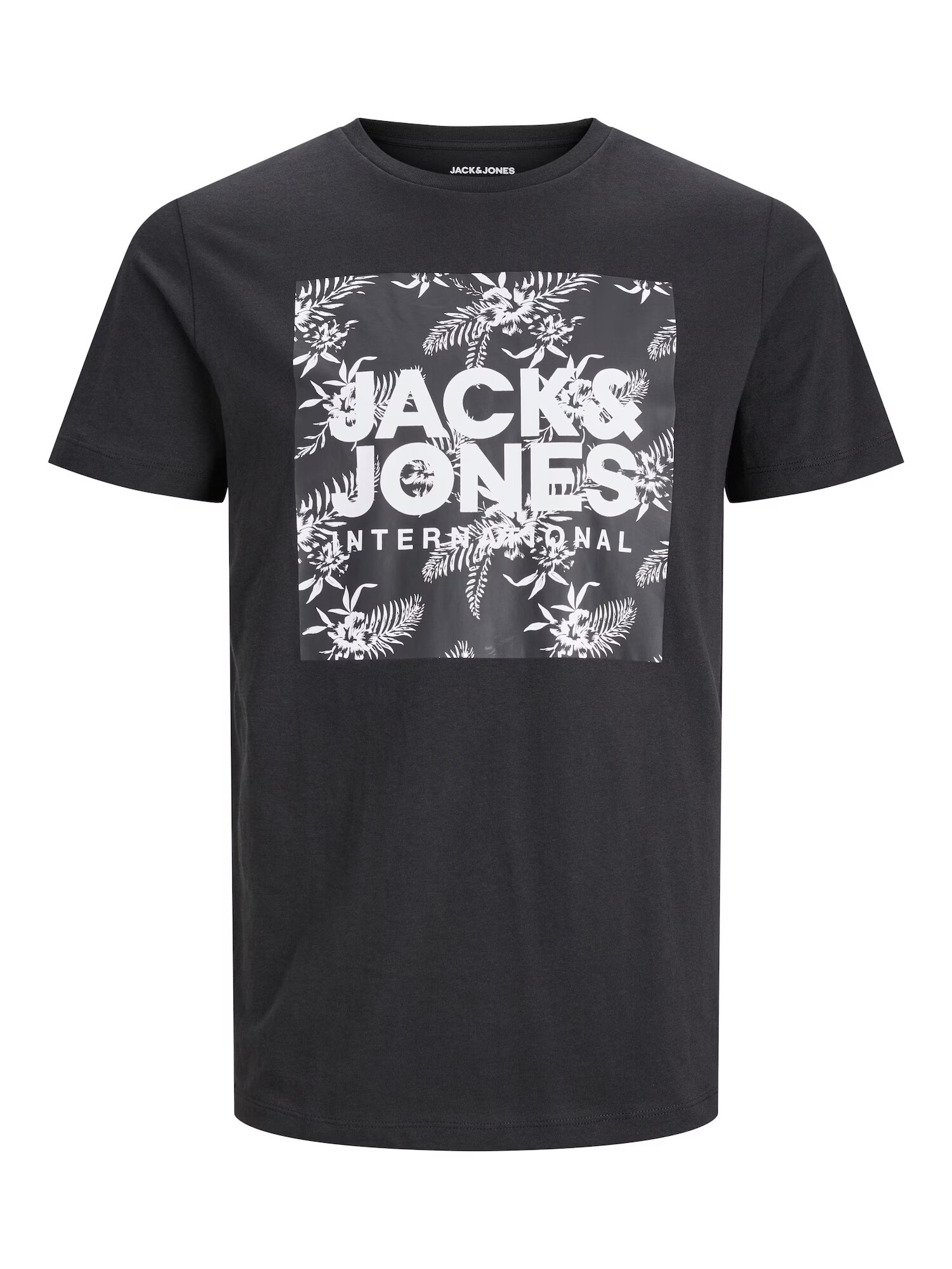 JACK & JONES Majica 'Loky' temno modra / mešane barve / črna / bela - Pepit.si