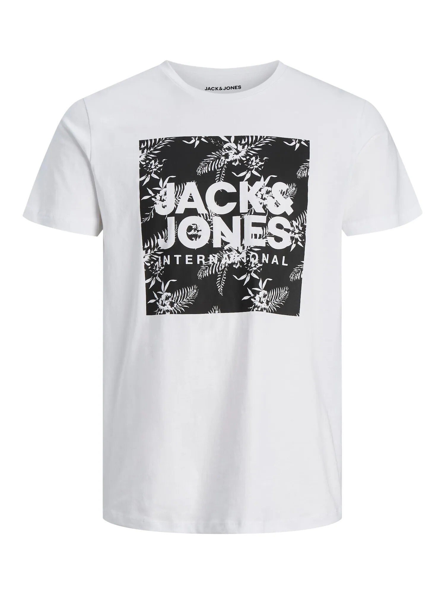 JACK & JONES Majica 'Loky' temno modra / mešane barve / črna / bela - Pepit.si