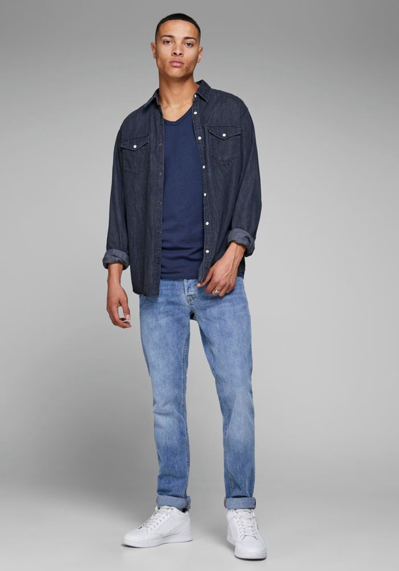 JACK & JONES Majica mornarska - Pepit.si