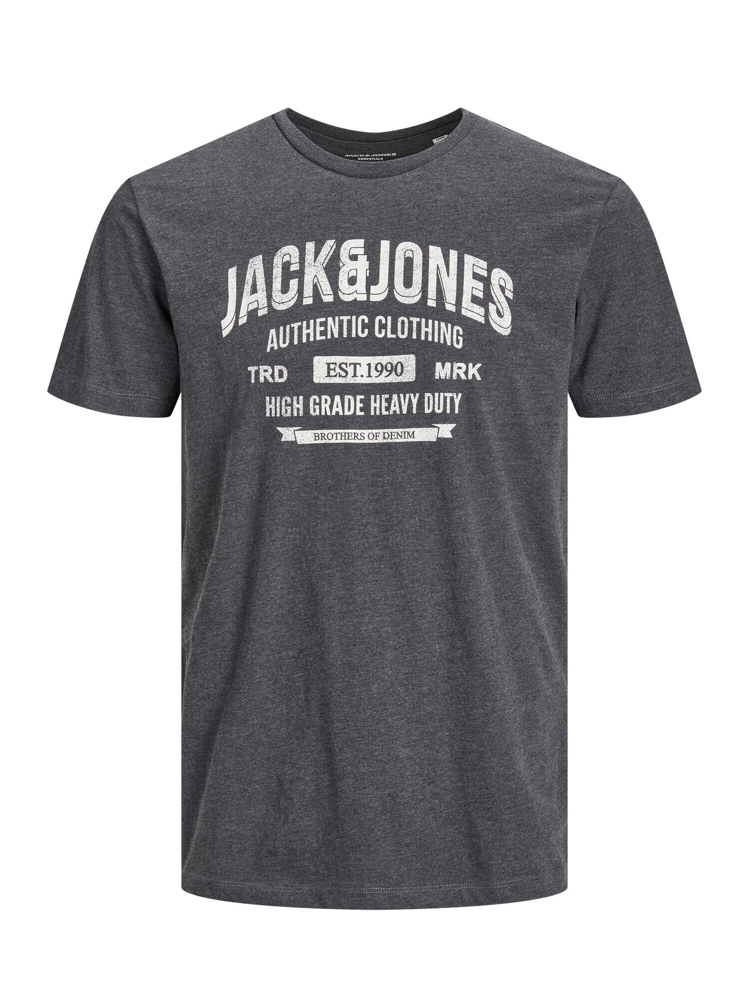 JACK & JONES Majica mornarska / temno siva / črna / bela - Pepit.si