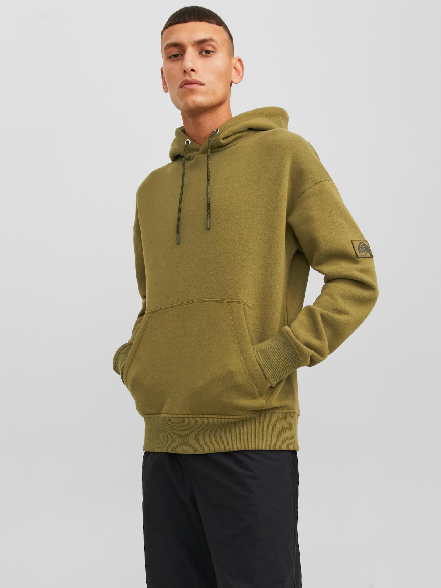 JACK & JONES Majica oliva - Pepit.si