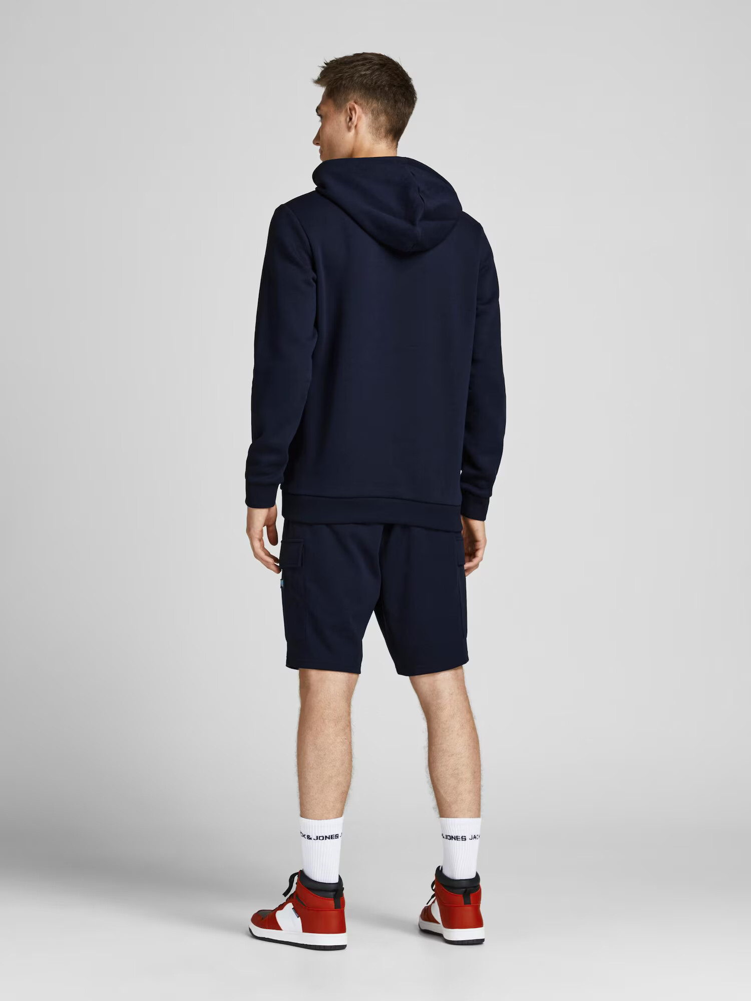 JACK & JONES Majica 'Shawn' mornarska / svetlo modra - Pepit.si