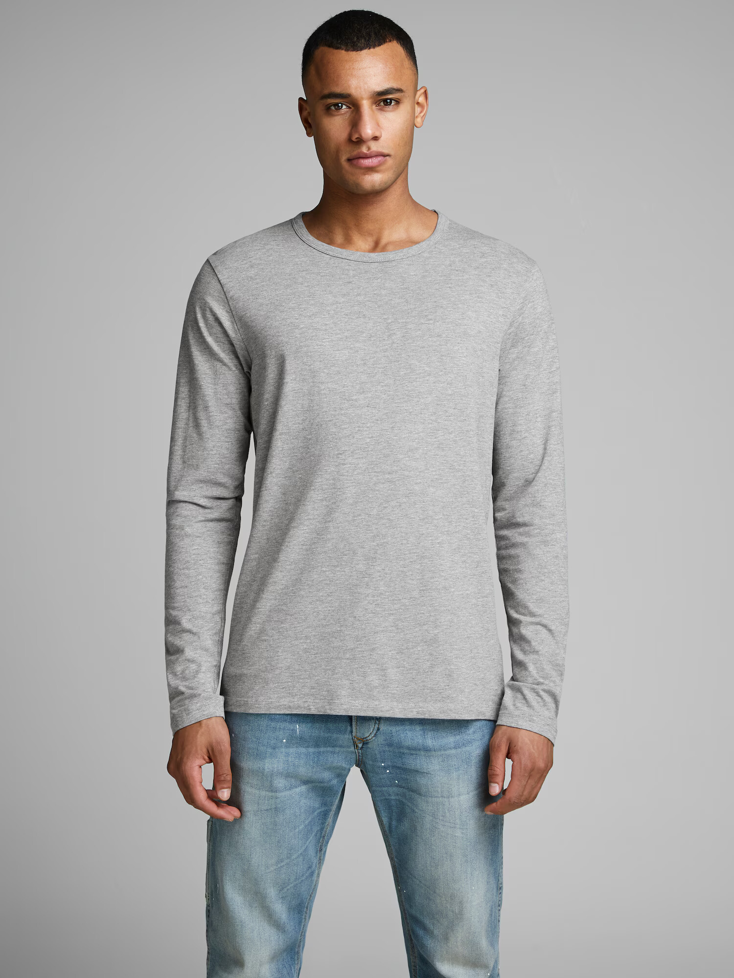 JACK & JONES Majica siva - Pepit.si