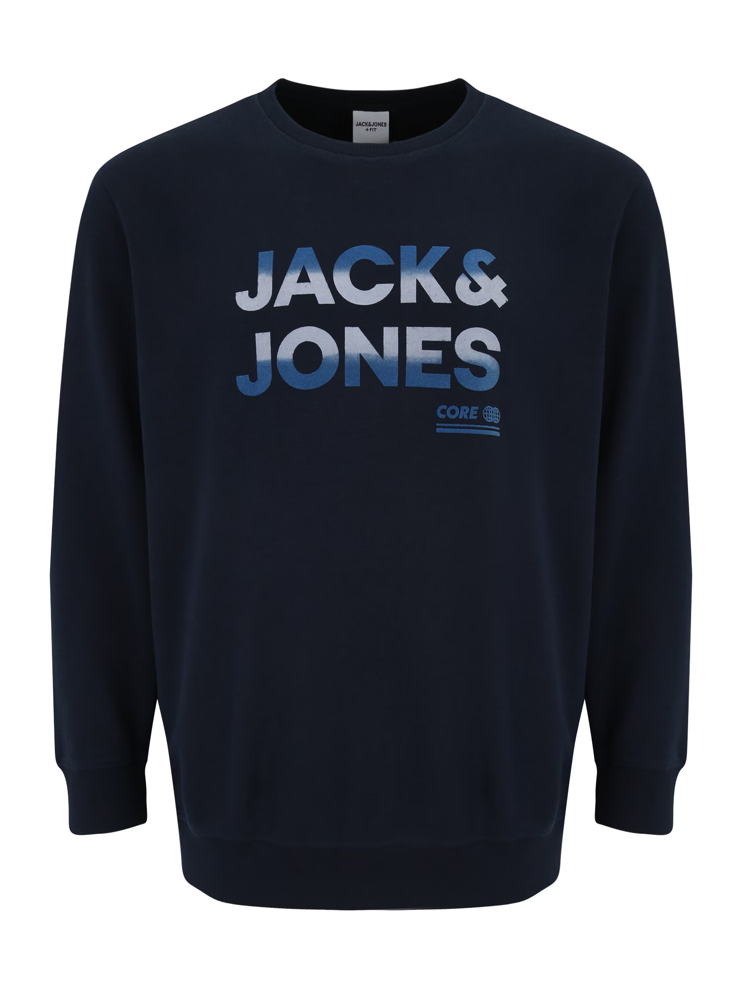 Jack & Jones Plus Majica 'COSETH' mornarska / pastelno modra / temno modra - Pepit.si