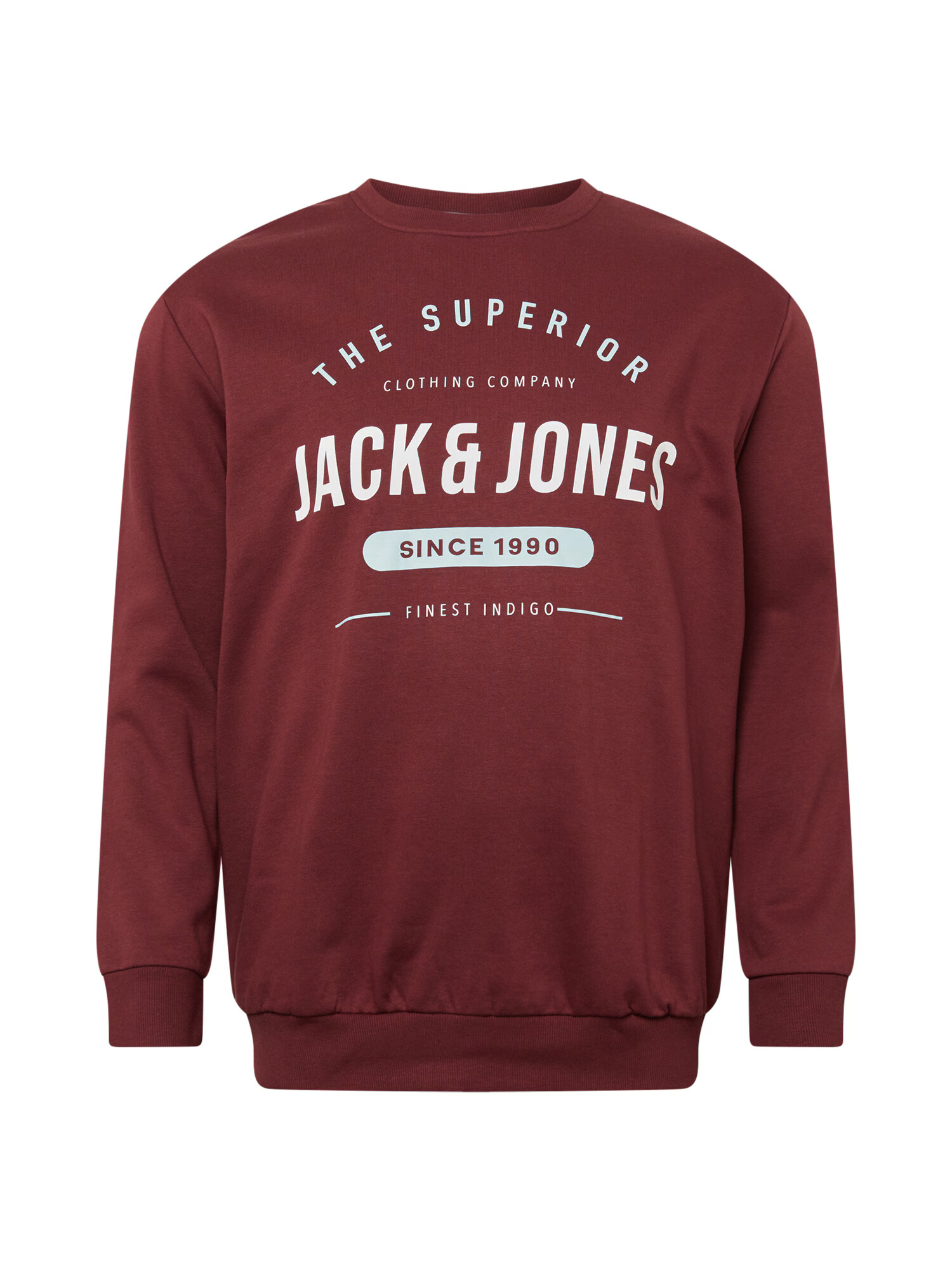 Jack & Jones Plus Majica 'HERRO' rdeča / bela - Pepit.si