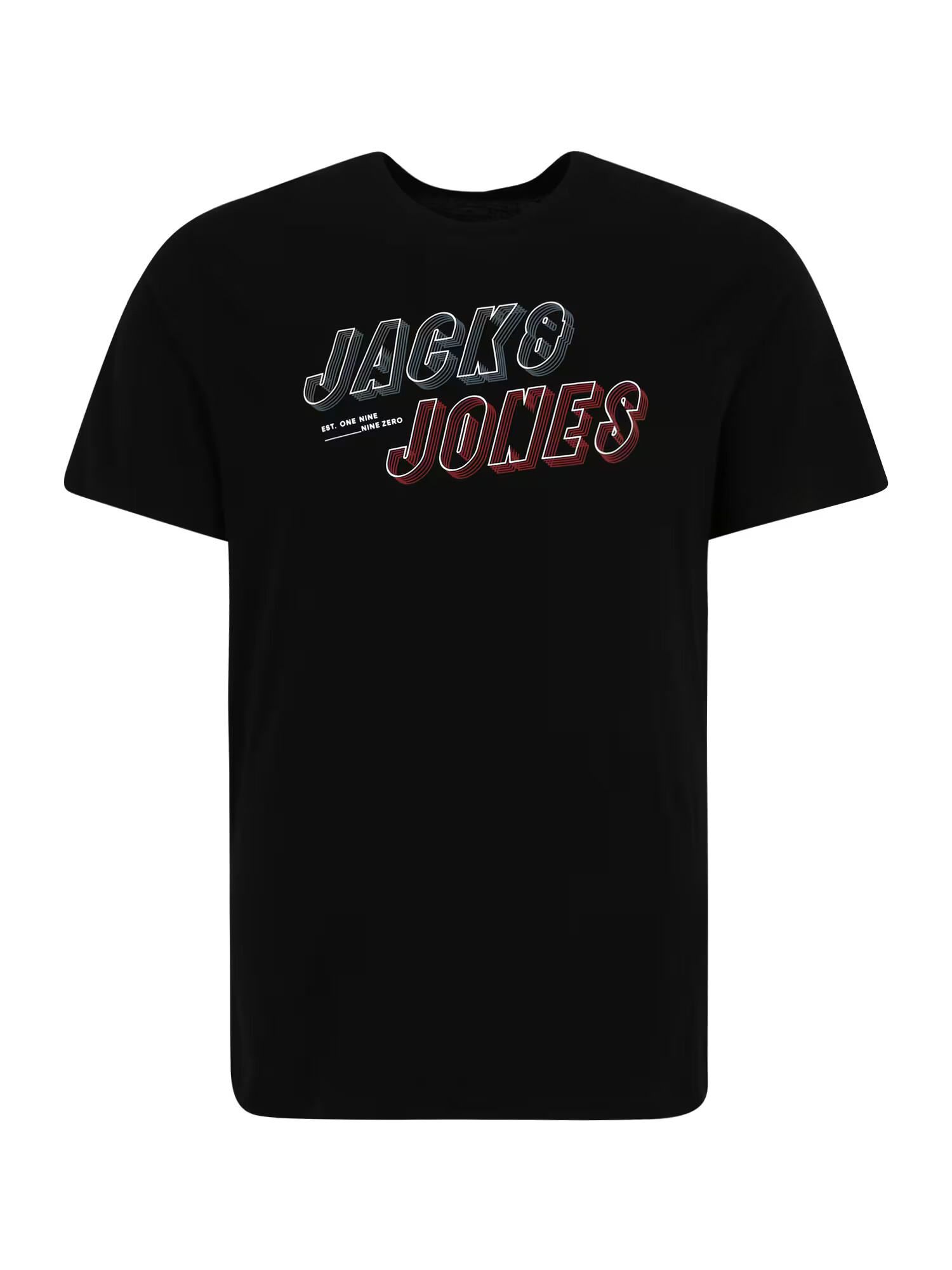 Jack & Jones Plus Majica modra / rdeča / črna / bela - Pepit.si