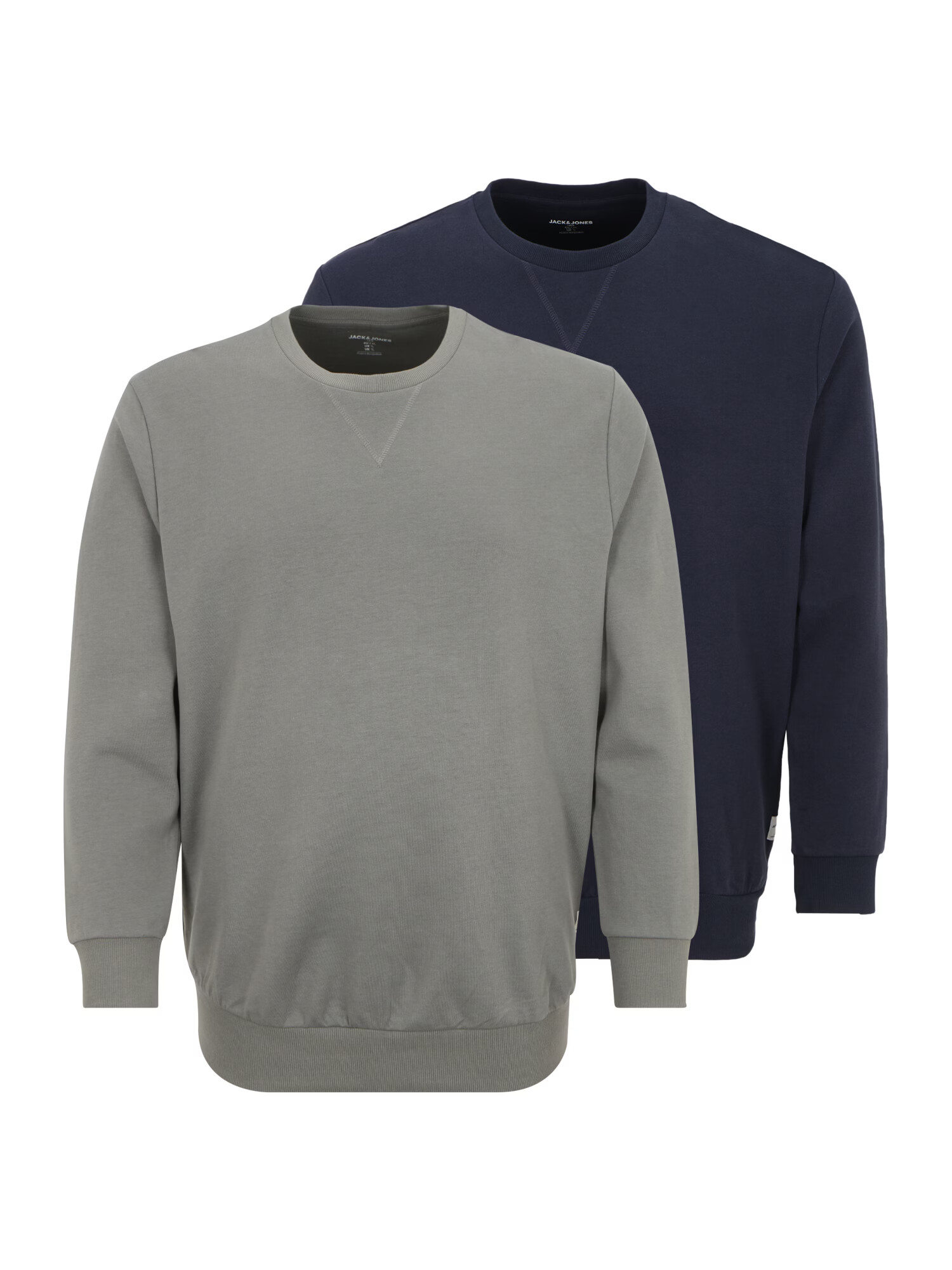 Jack & Jones Plus Majica mornarska / siva - Pepit.si