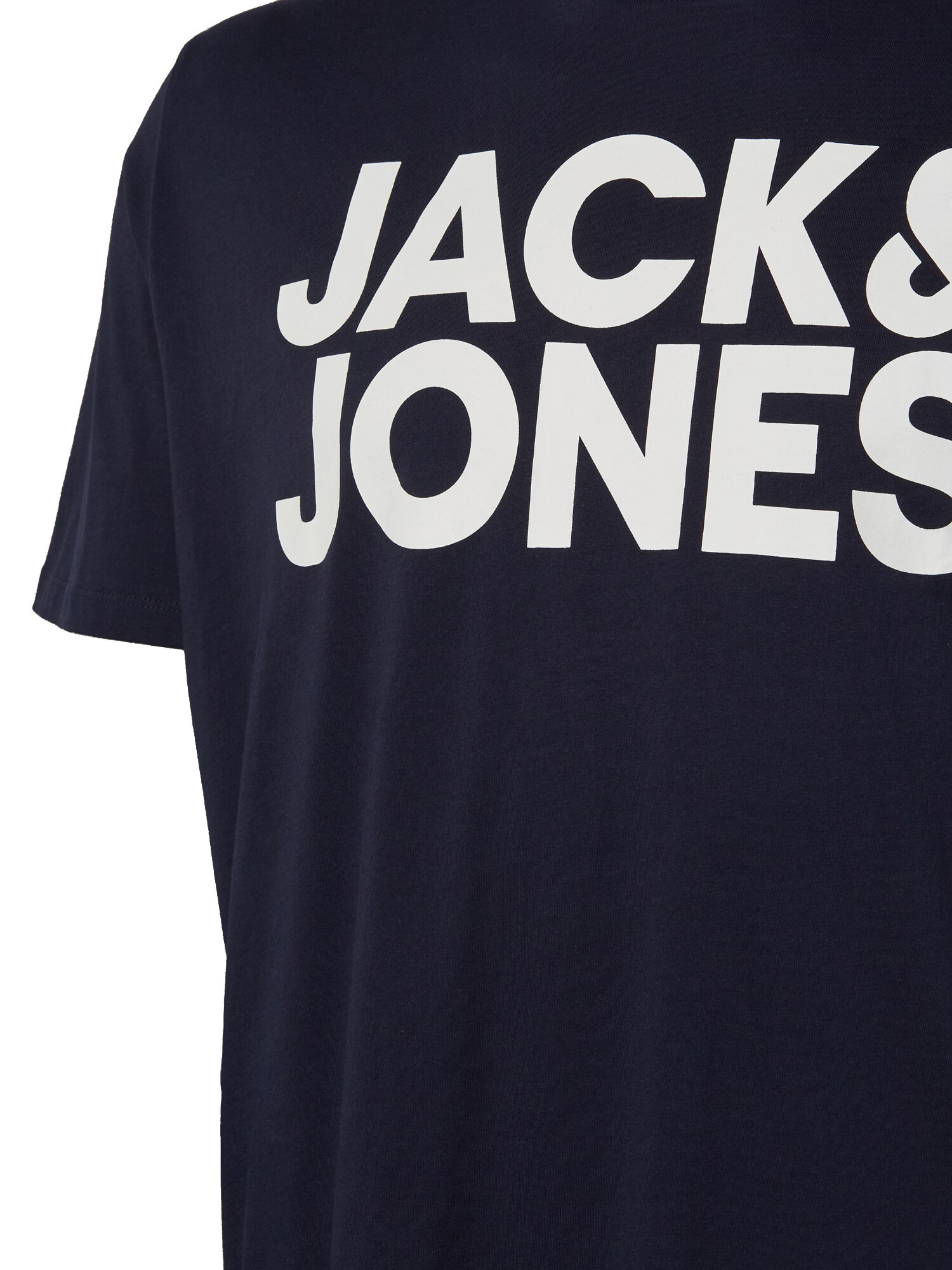 Jack & Jones Plus Majica nočno modra / bela - Pepit.si