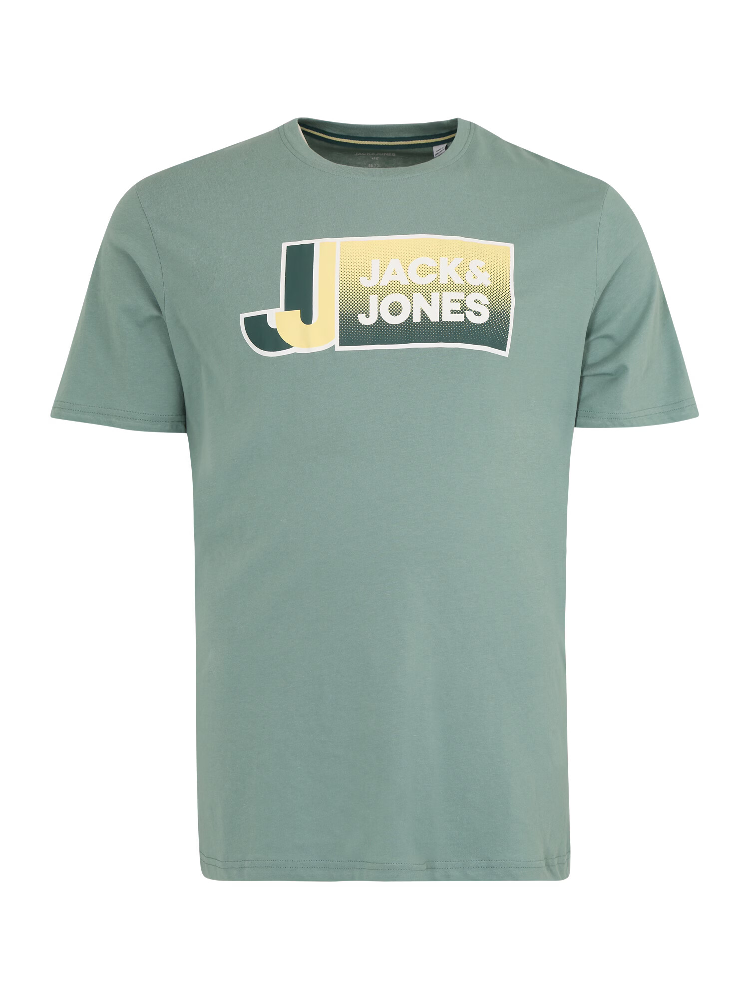 Jack & Jones Plus Majica pastelno zelena / mešane barve - Pepit.si