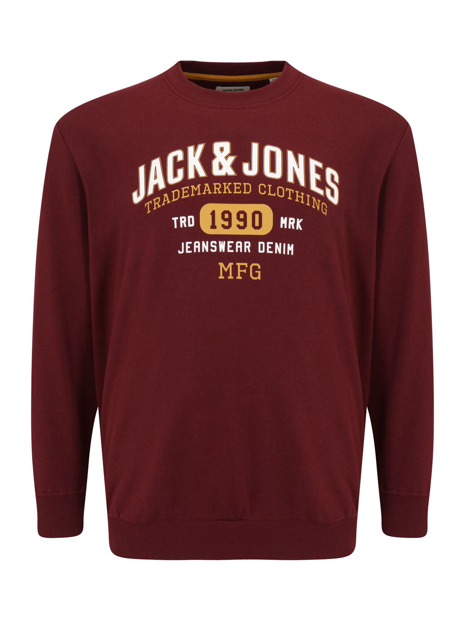 Jack & Jones Plus Majica rumena / rdeča / vijolična / bela - Pepit.si