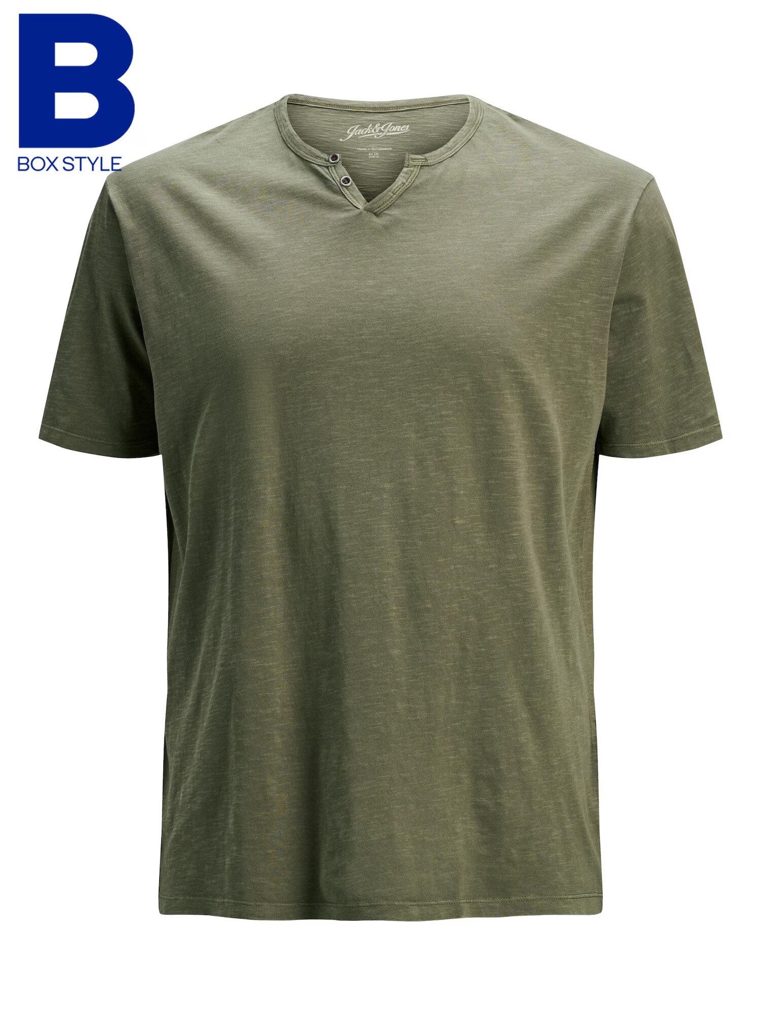 Jack & Jones Plus Majica temno zelena - Pepit.si