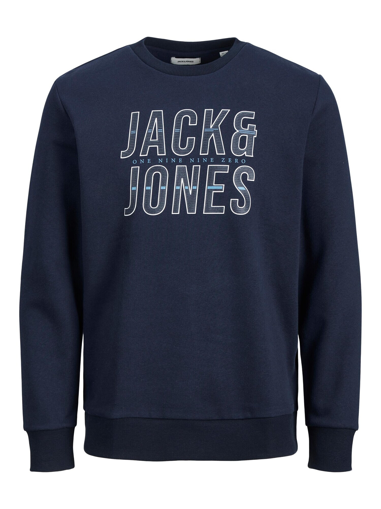 Jack & Jones Plus Majica 'Xilo' marine / mornarska / bela - Pepit.si