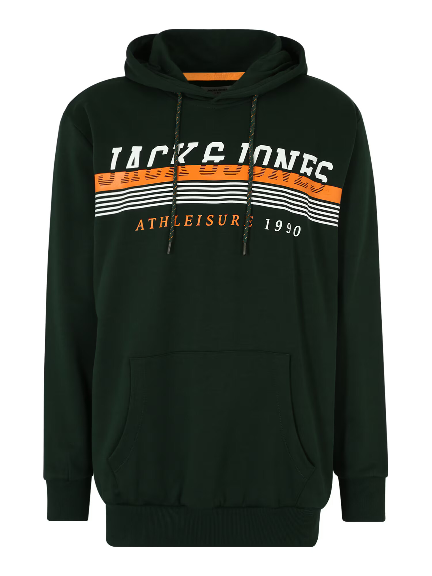 Jack & Jones Plus Majica zelena / oranžna / bela - Pepit.si