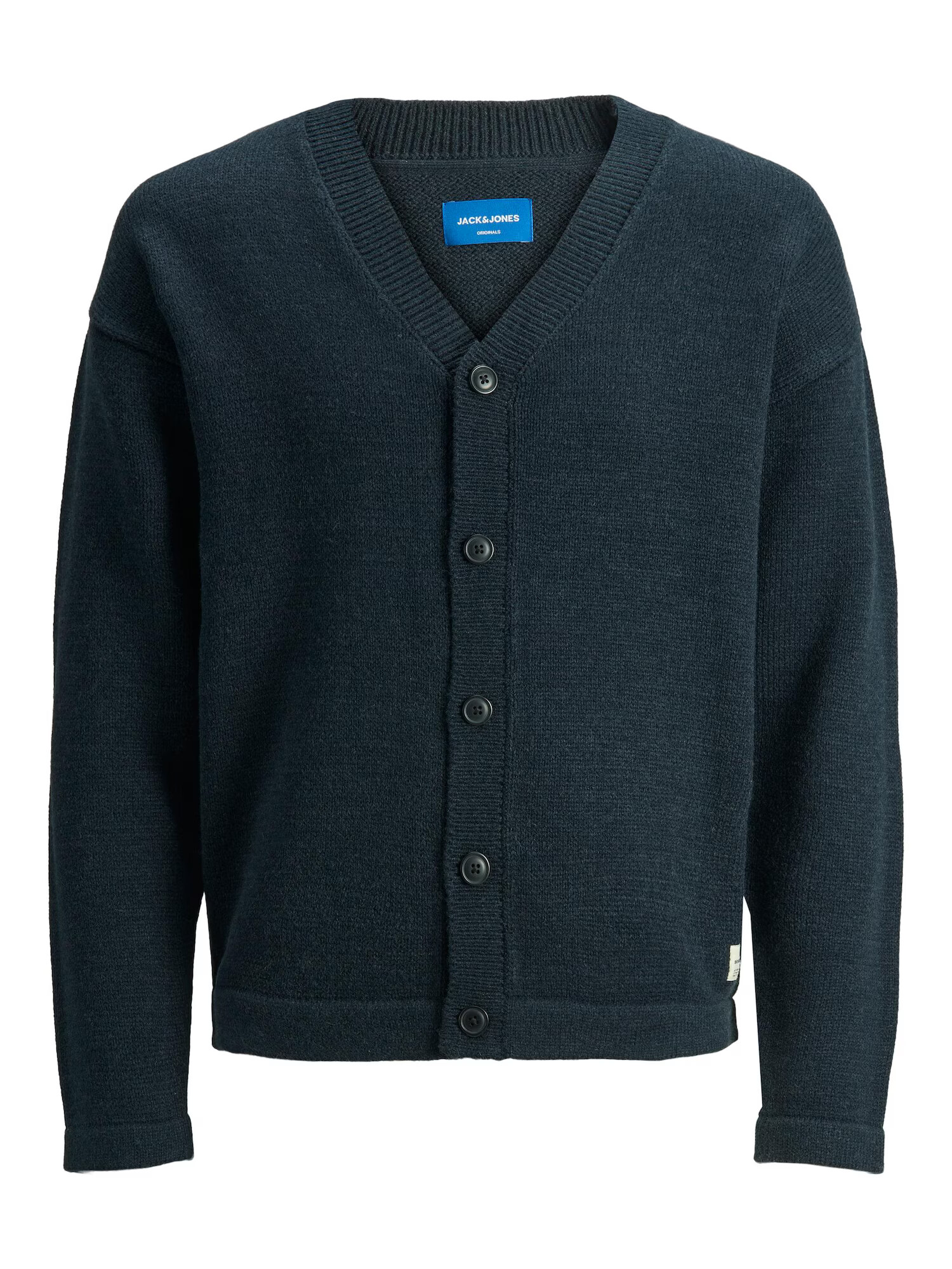 Jack & Jones Plus Pletena jopa 'Caden' temno modra - Pepit.si