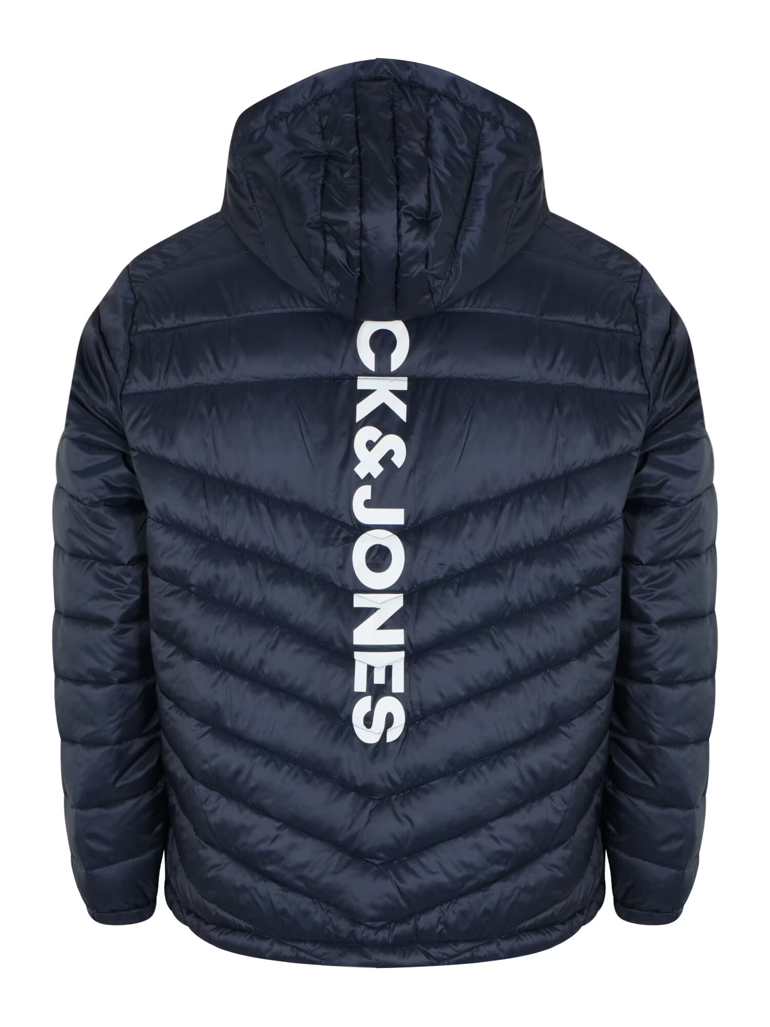 Jack & Jones Plus Prehodna jakna marine / bela - Pepit.si