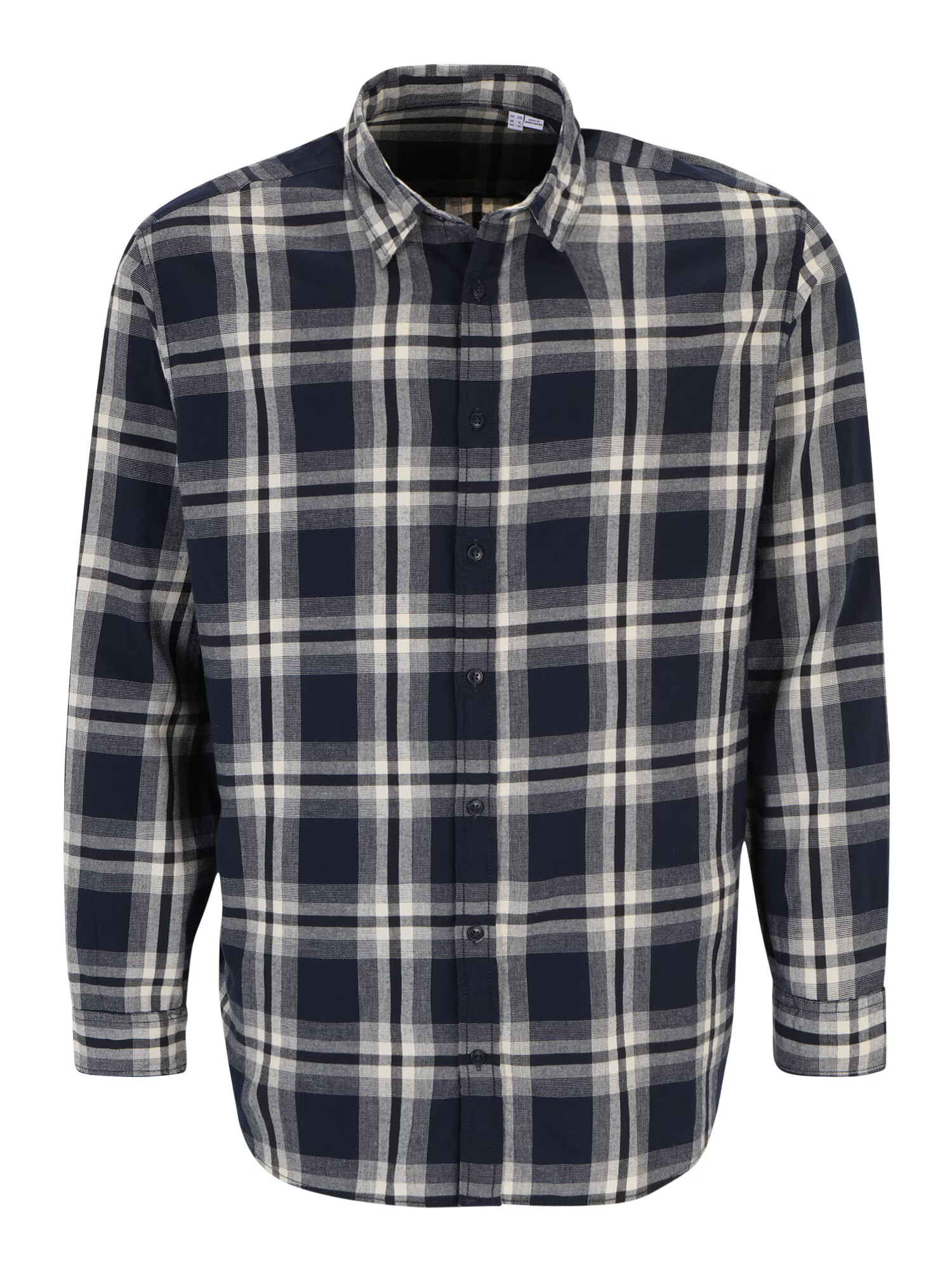 Jack & Jones Plus Srajca bež / črna / marine - Pepit.si