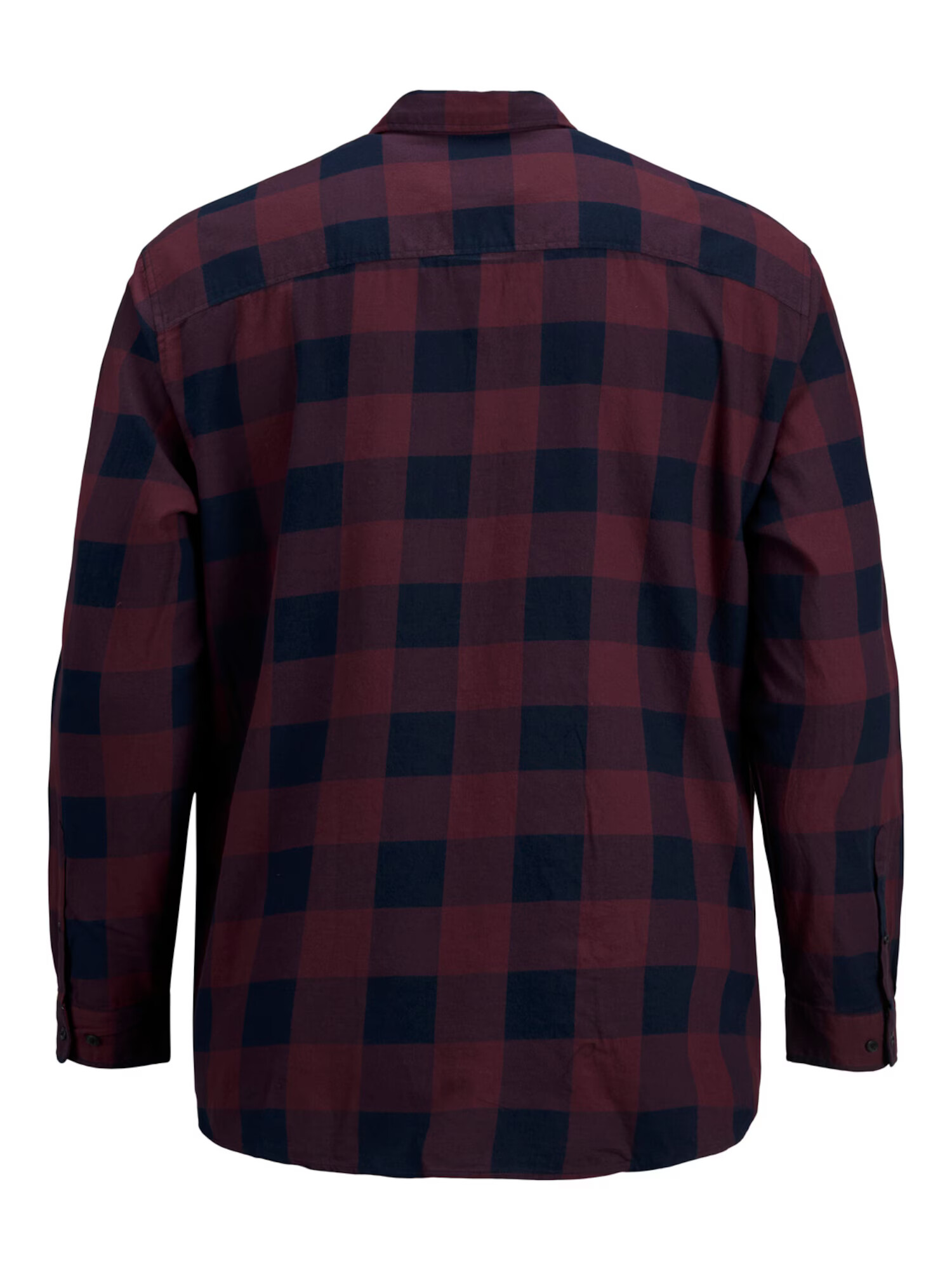 Jack & Jones Plus Srajca 'Gingham' nočno modra / češnjevo rdeča - Pepit.si