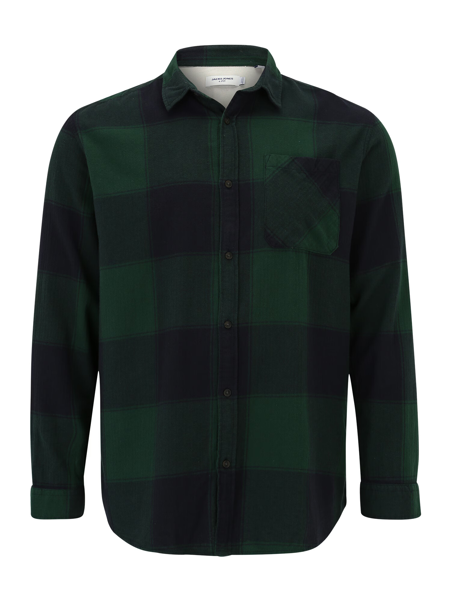 Jack & Jones Plus Srajca 'OWEN' mornarska / zelena - Pepit.si