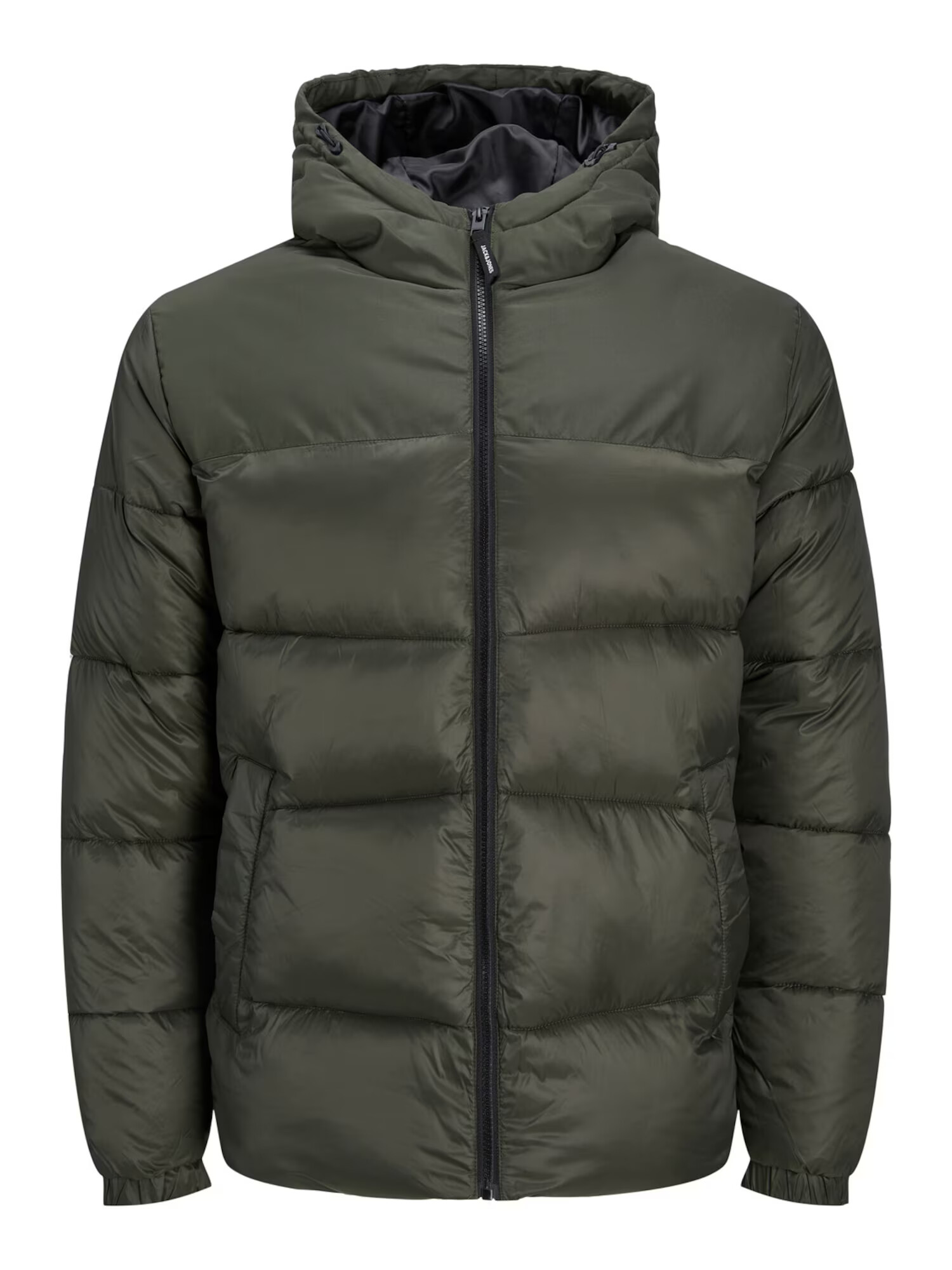 Jack & Jones Plus Zimska jakna 'Chili' temno zelena - Pepit.si