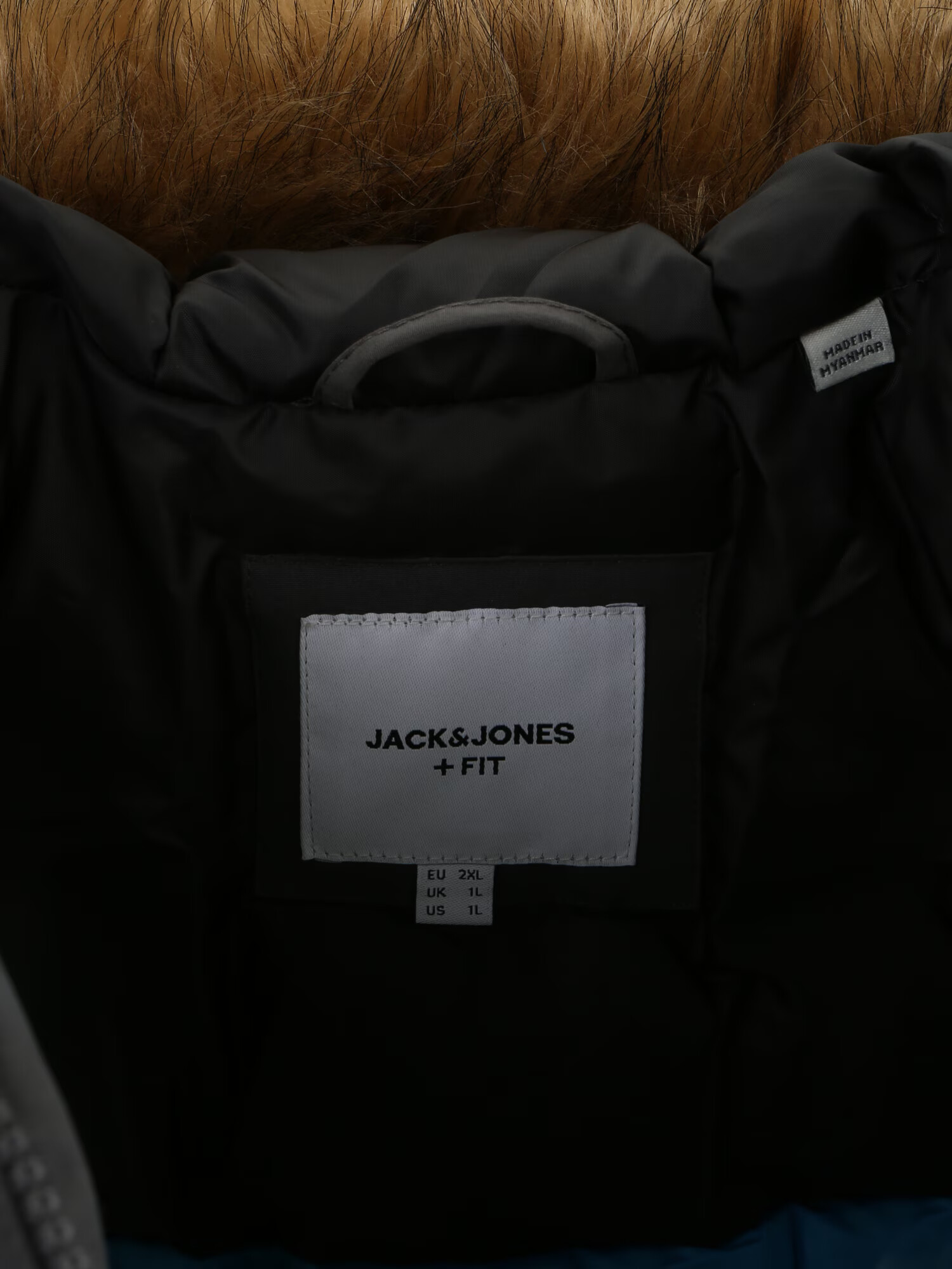 Jack & Jones Plus Zimska jakna 'WINNER' antracit - Pepit.si