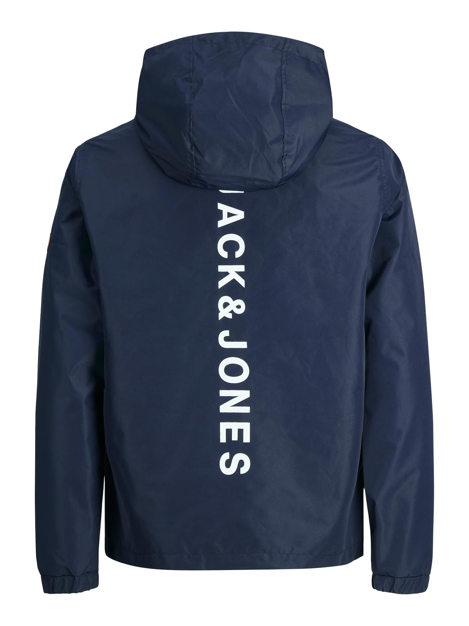 JACK & JONES Prehodna jakna 'ALLEN' mornarska / burgund / bela - Pepit.si