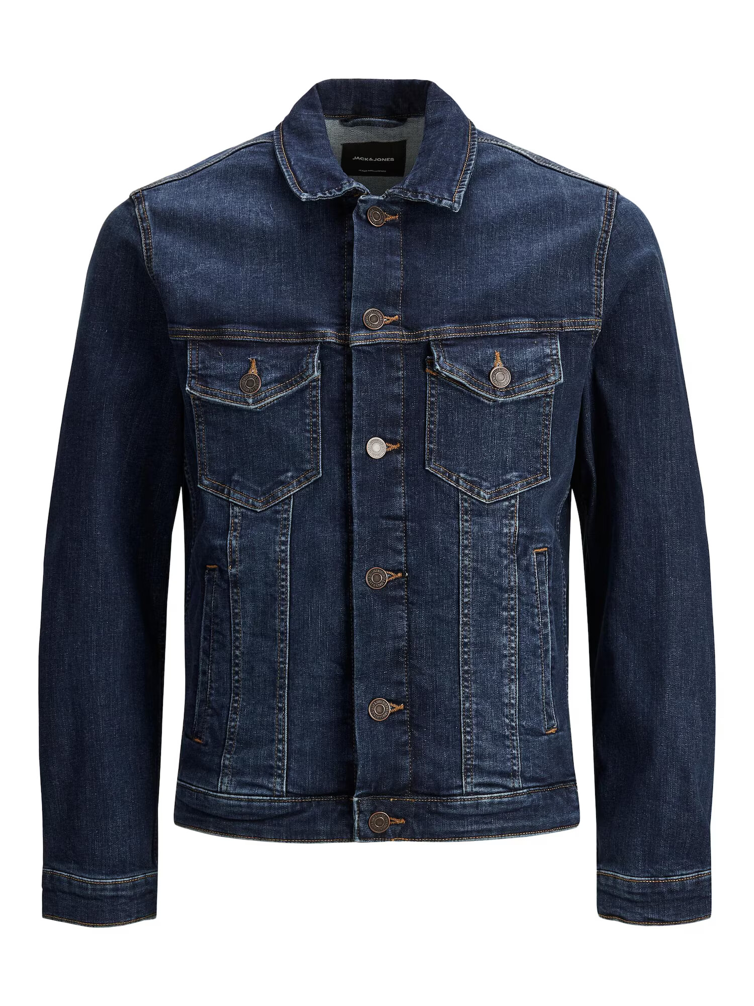 JACK & JONES Prehodna jakna 'Alvin AGI 001' moder denim - Pepit.si