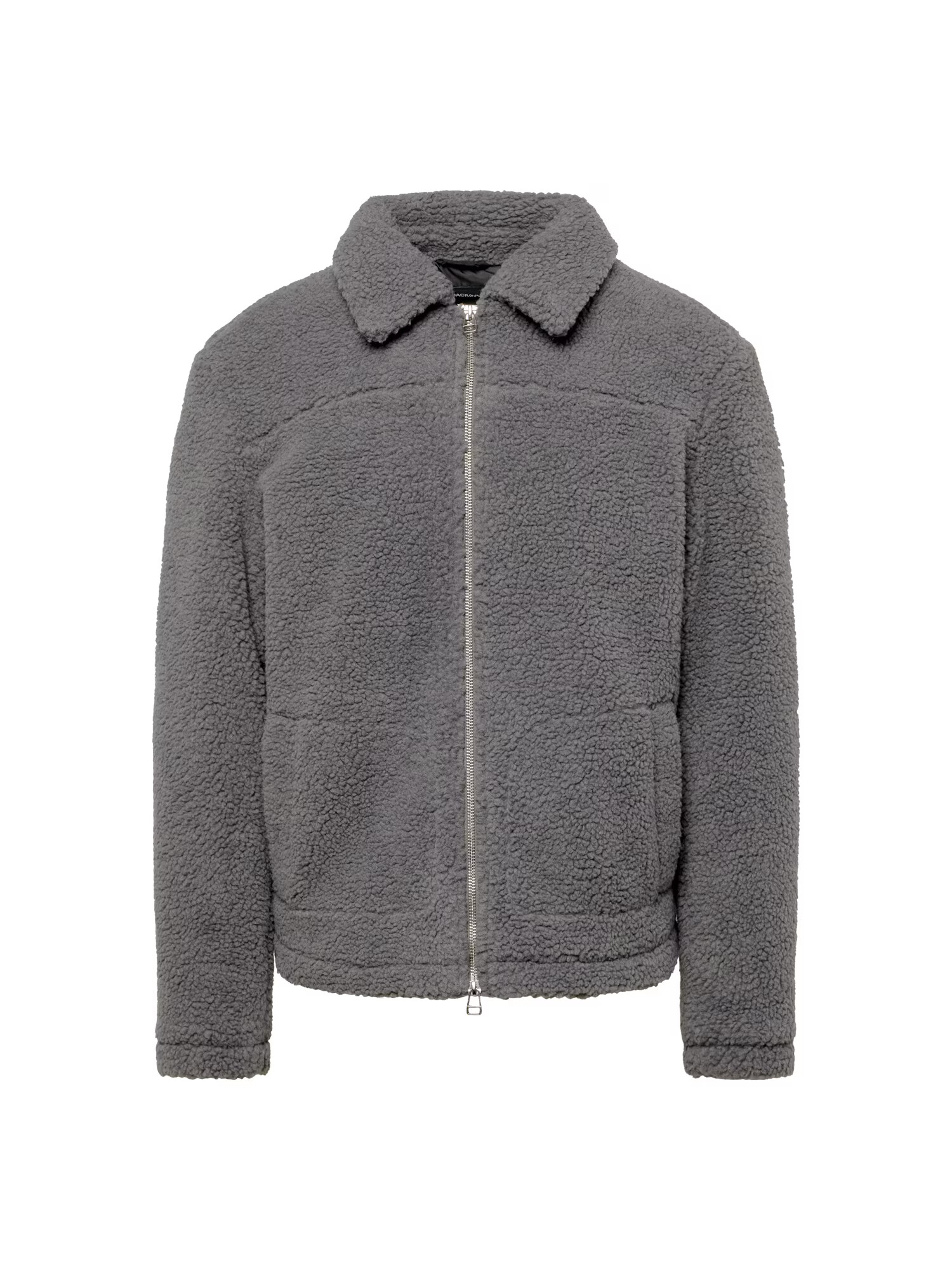 JACK & JONES Prehodna jakna 'BRICK' siva - Pepit.si