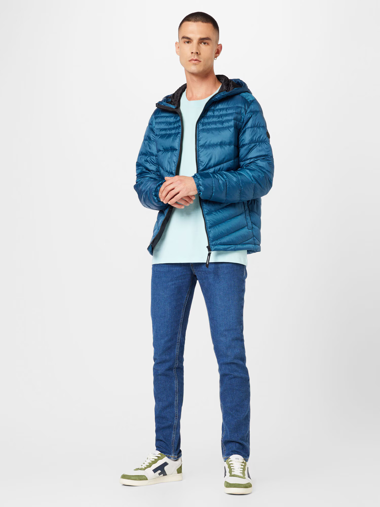 JACK & JONES Prehodna jakna 'HERO' modra - Pepit.si