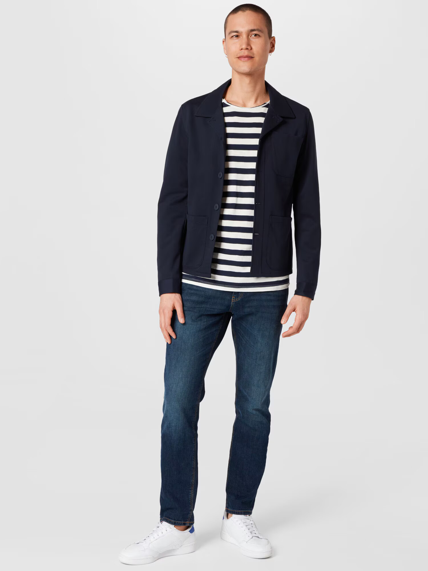 JACK & JONES Prehodna jakna 'JACK' temno modra - Pepit.si