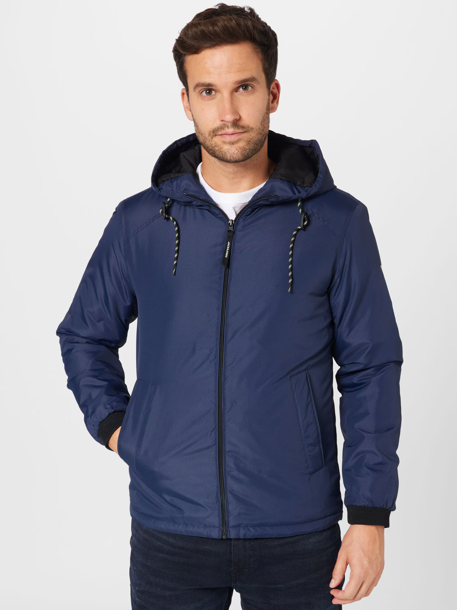 JACK & JONES Prehodna jakna 'LOCK' mornarska - Pepit.si