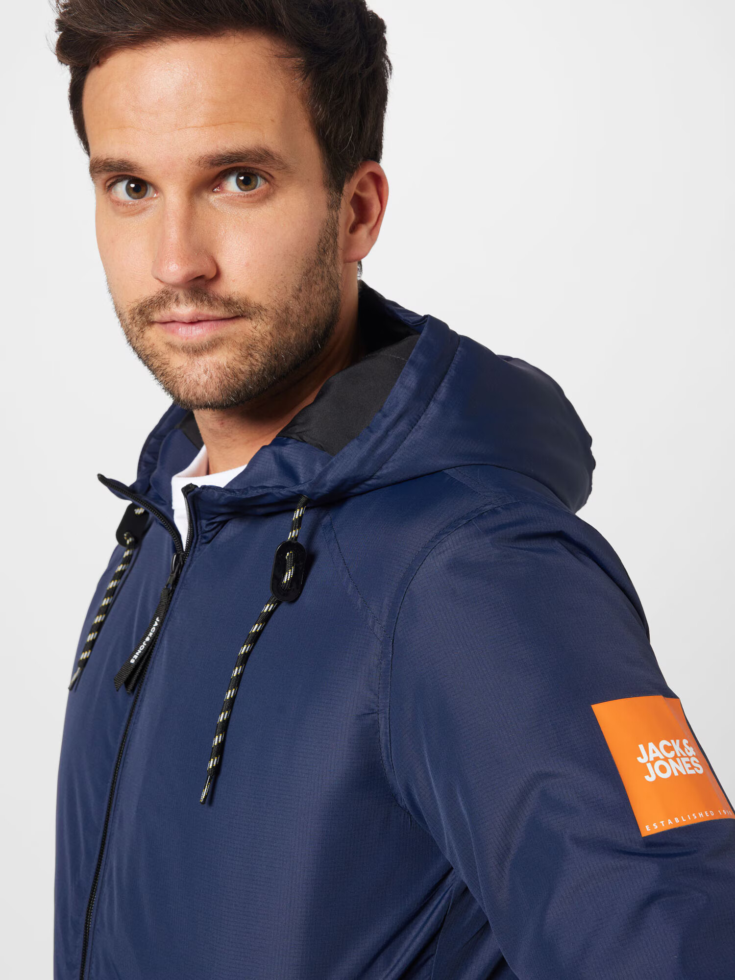 JACK & JONES Prehodna jakna 'LOCK' mornarska - Pepit.si