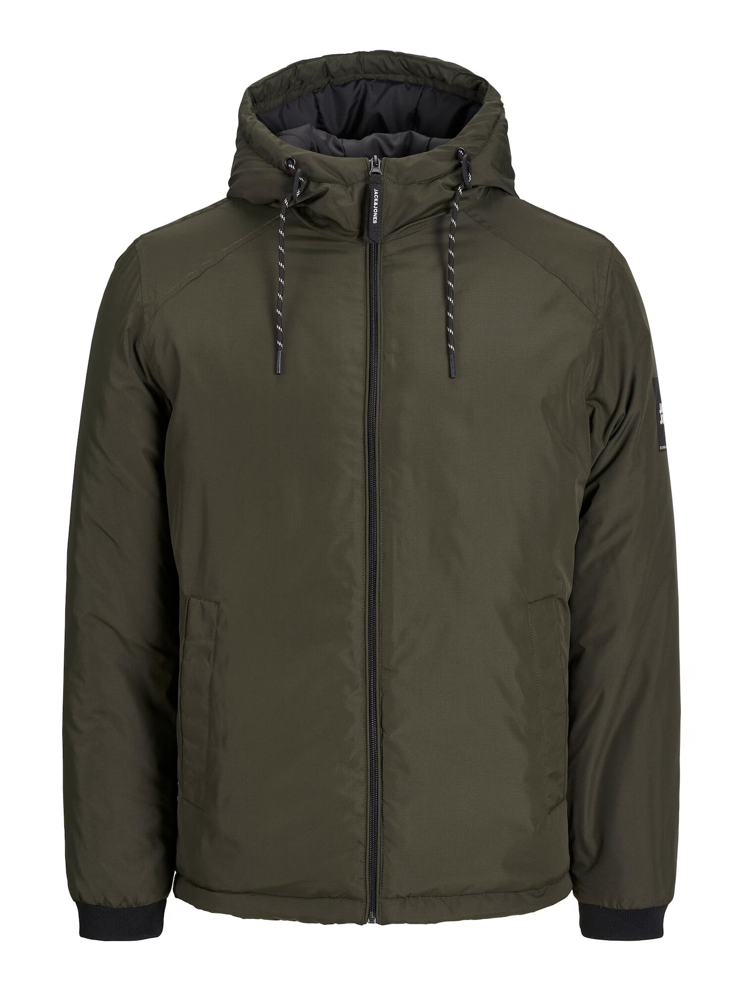 JACK & JONES Prehodna jakna 'Lock' temno zelena - Pepit.si