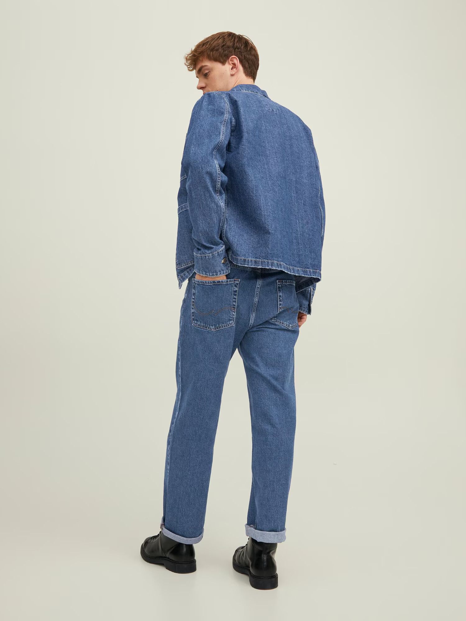 JACK & JONES Prehodna jakna 'Lucas' moder denim - Pepit.si